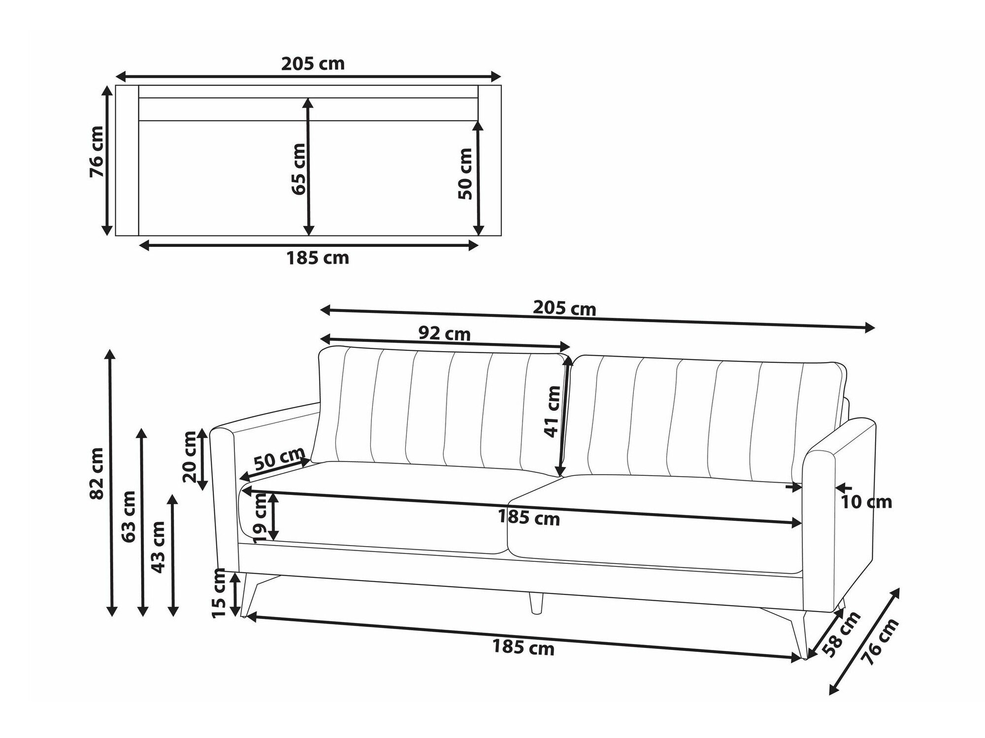 Dīvāns Berwyn 2198 (Bēšs)