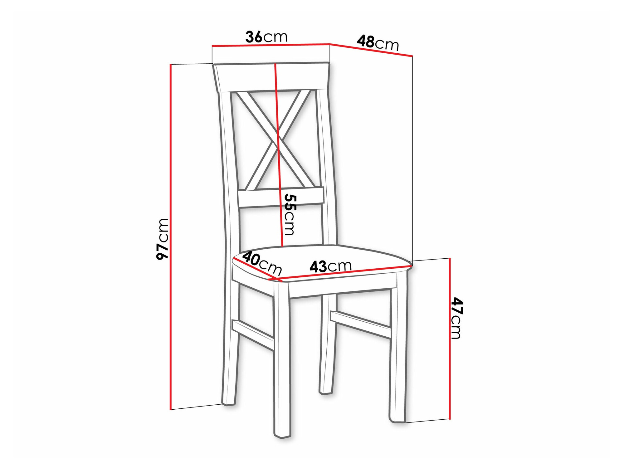 Krēsls Victorville 371 (Riviera 16)