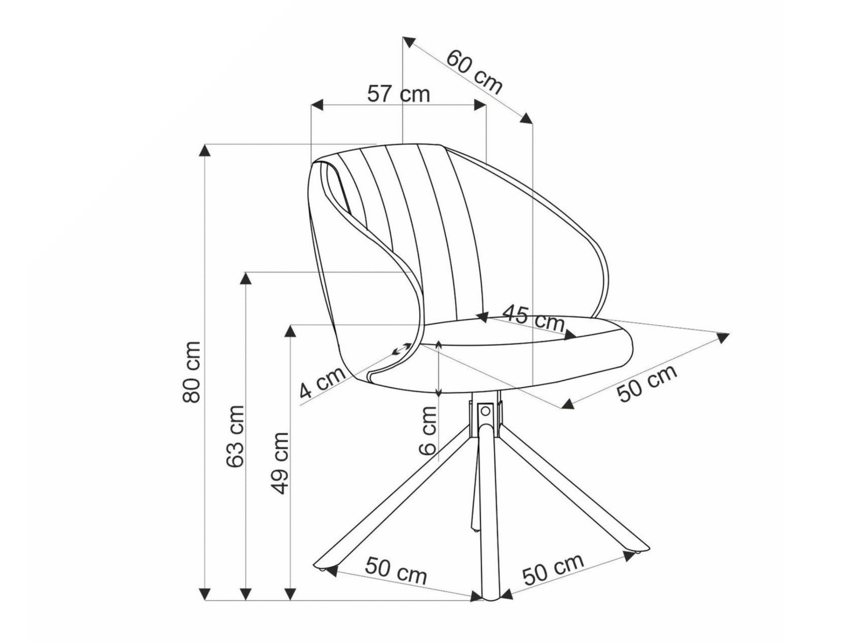 Krēsls Houston 1871 (Gaišs olīvkoks)