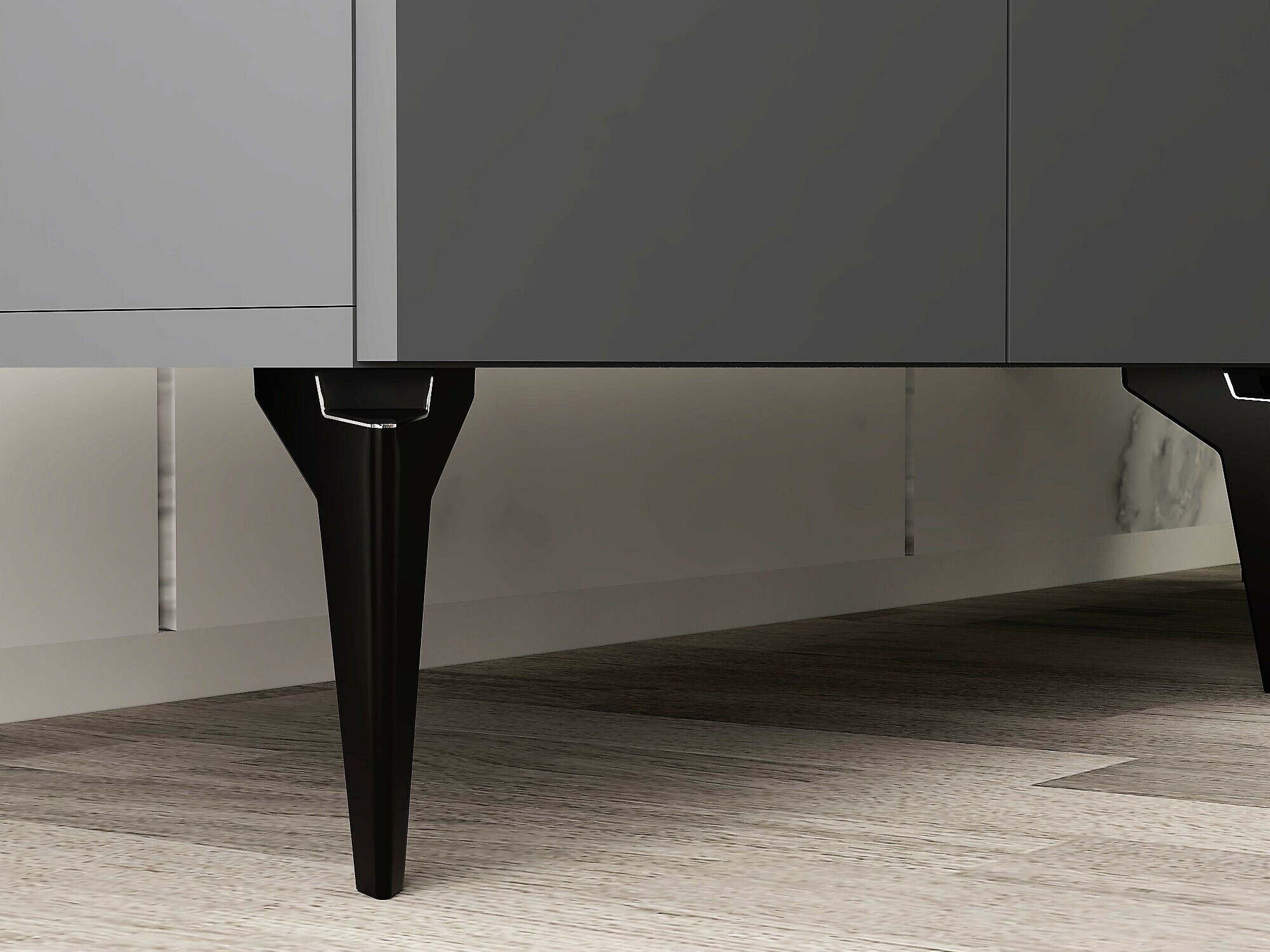 Skapis Kailua 2265 (Antracīts + Sudraba)