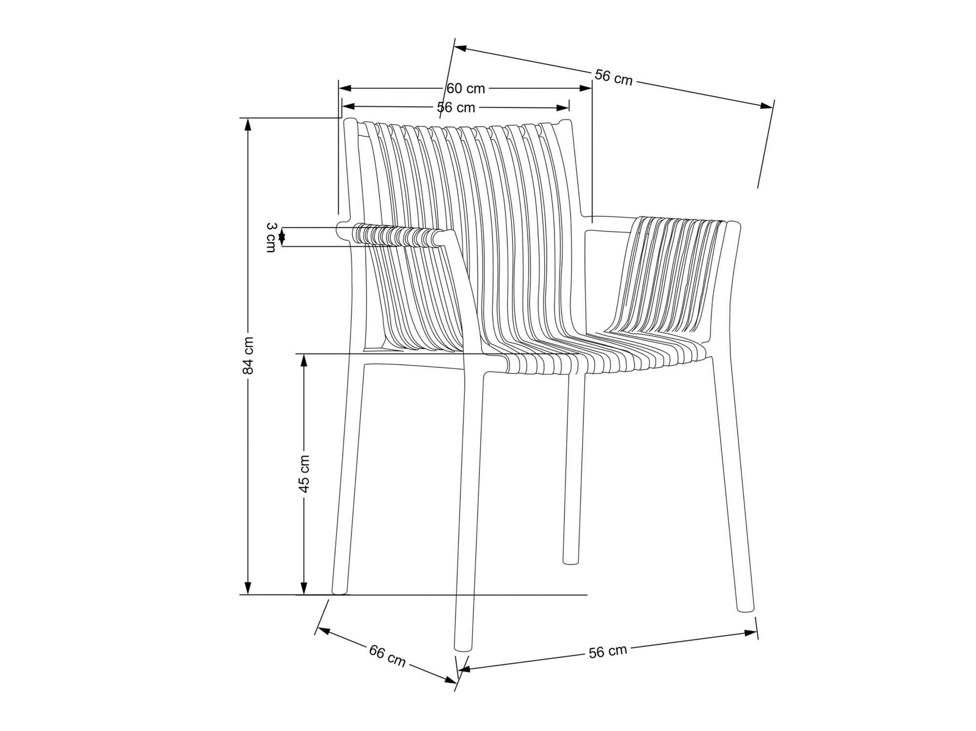 Стул Houston 1852 (Белый)