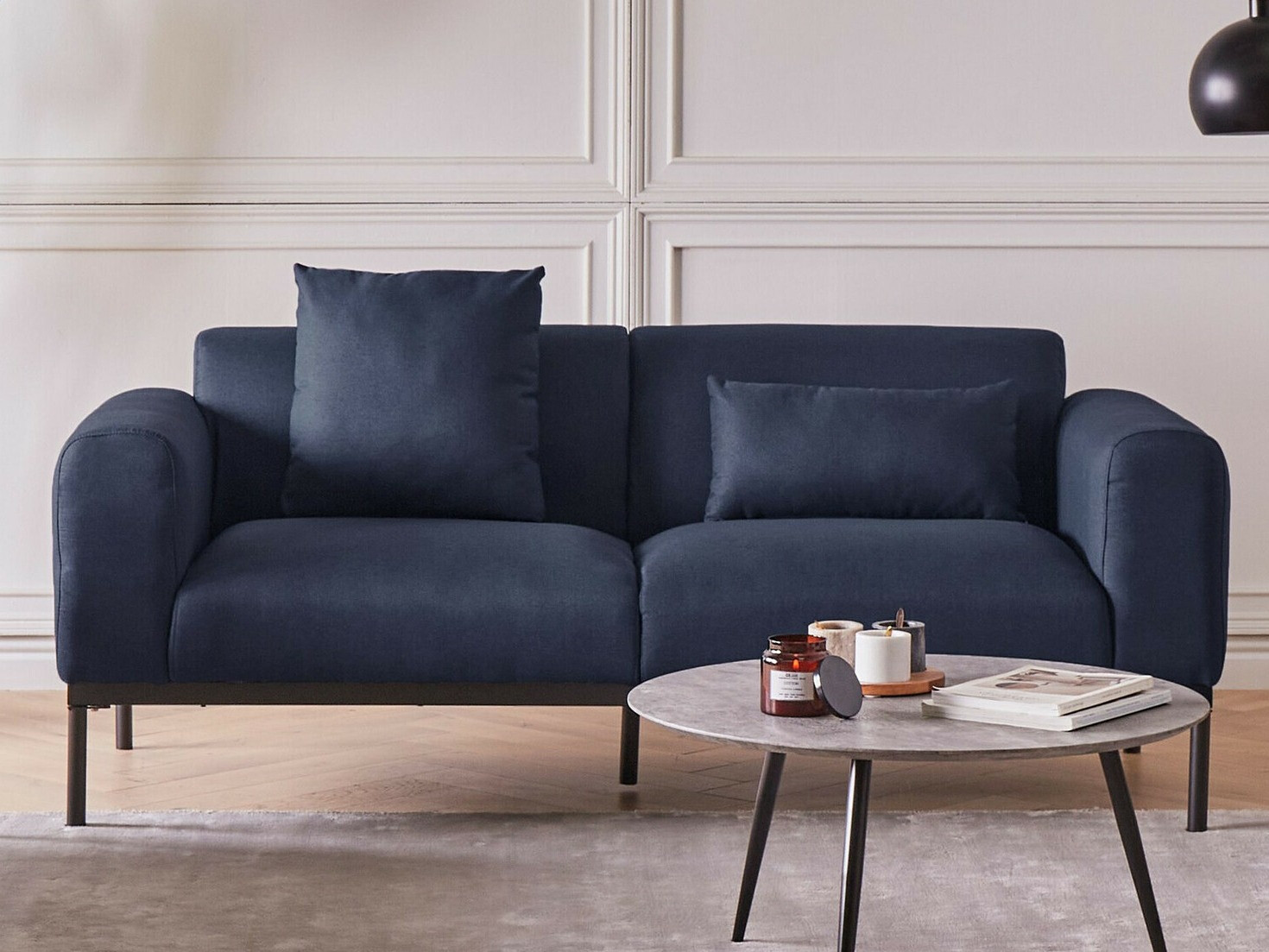 Dīvāns Berwyn 2202 (Tumši zils)