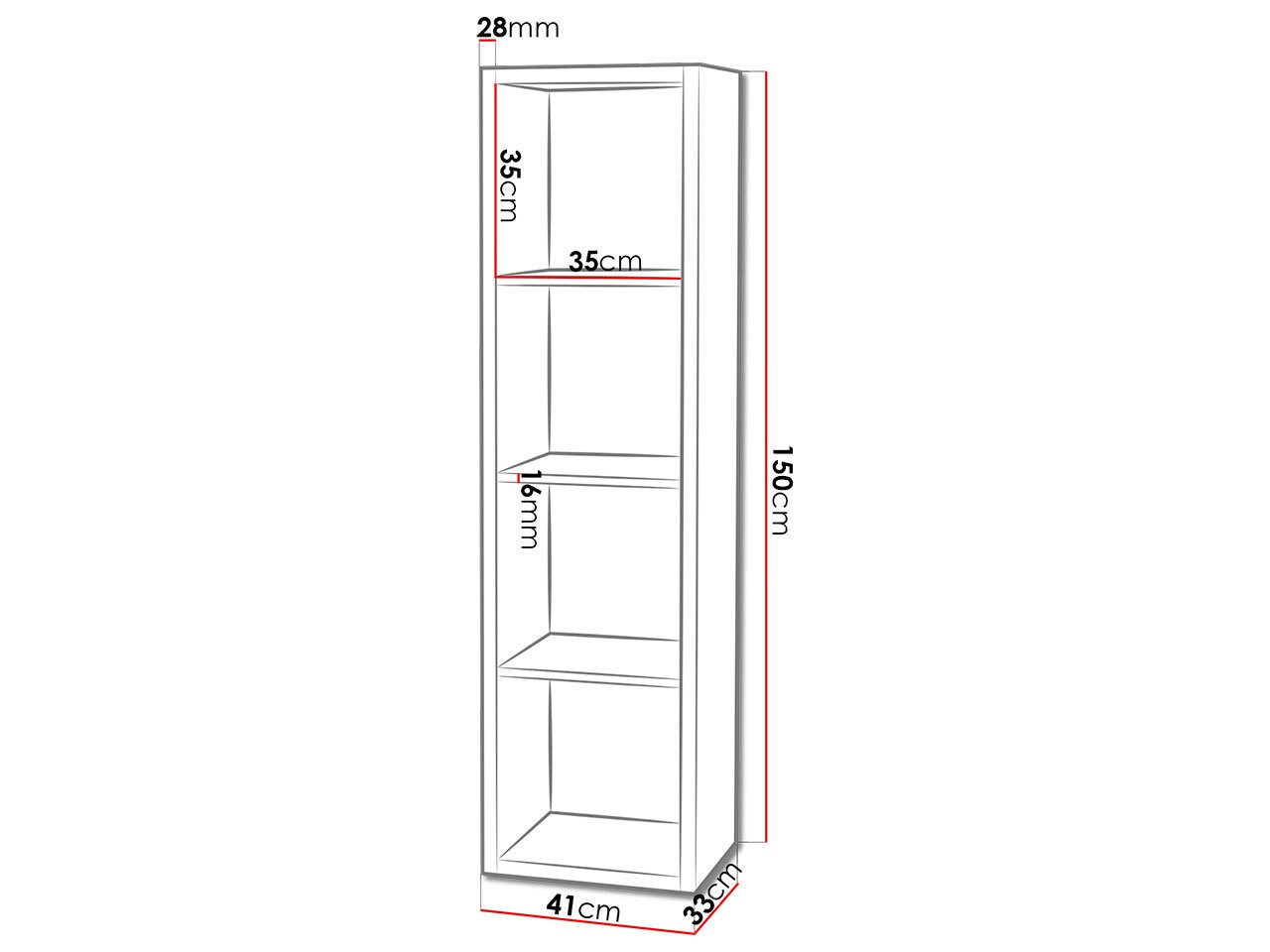 Plaukts Levnova 101 (Balts)