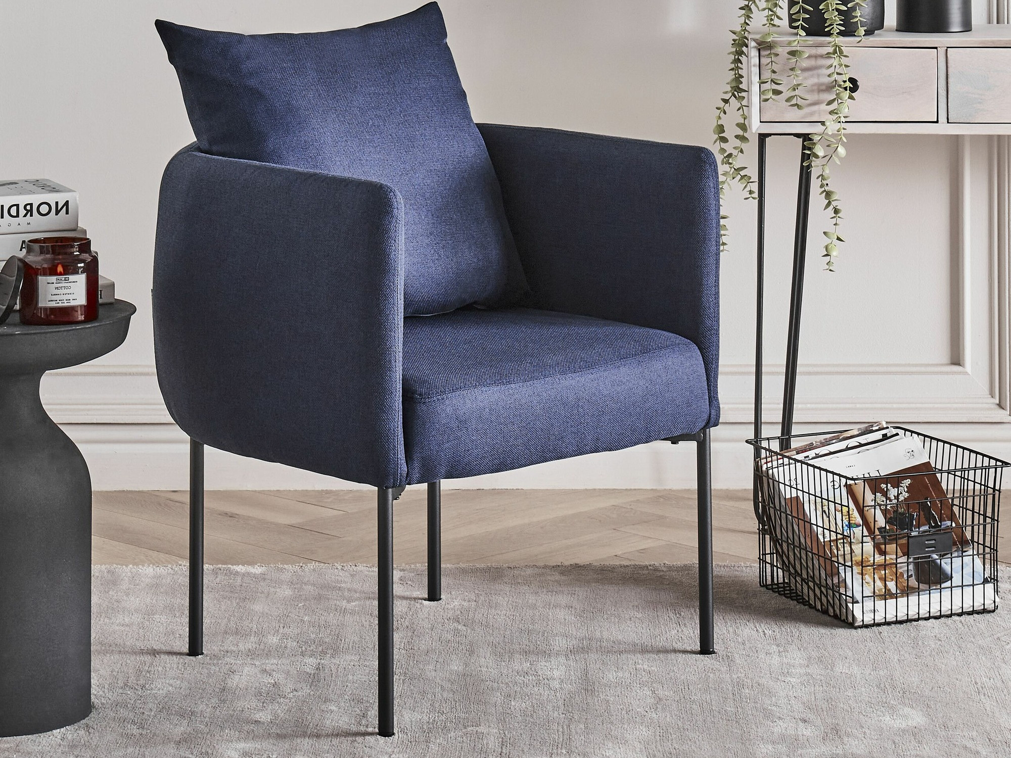 Кресло Berwyn 2203 (Темно-синий)