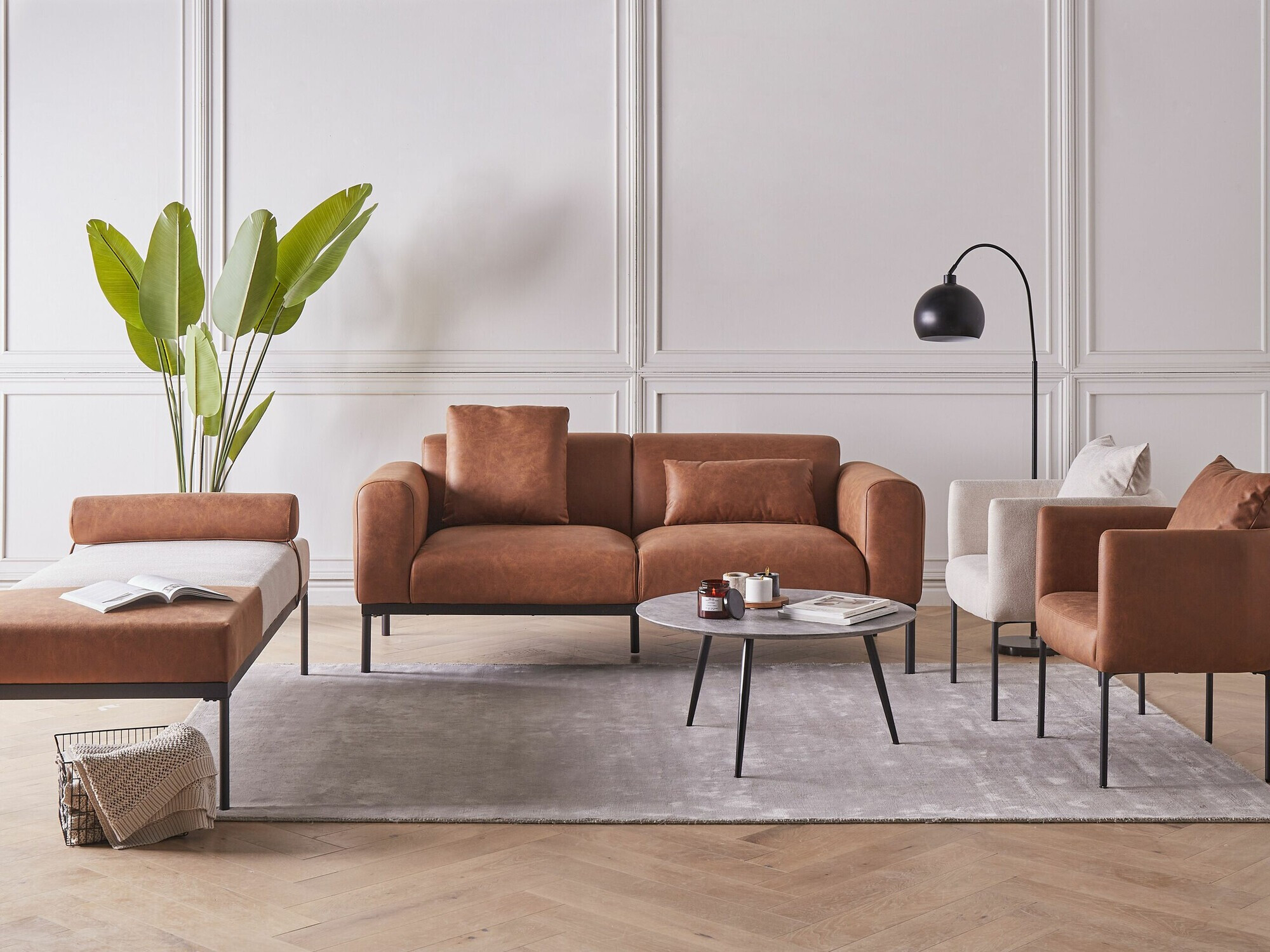 Krēsls Berwyn 2203 (Brūns)