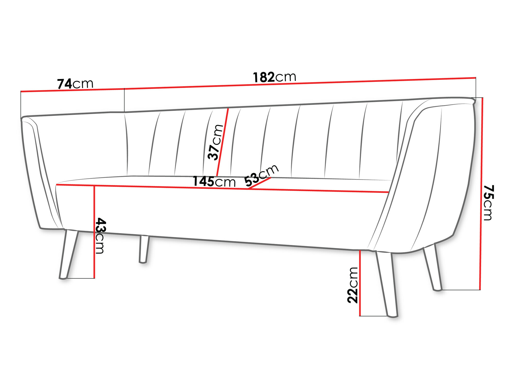 Диван Glenview 103 (Kronos 14)