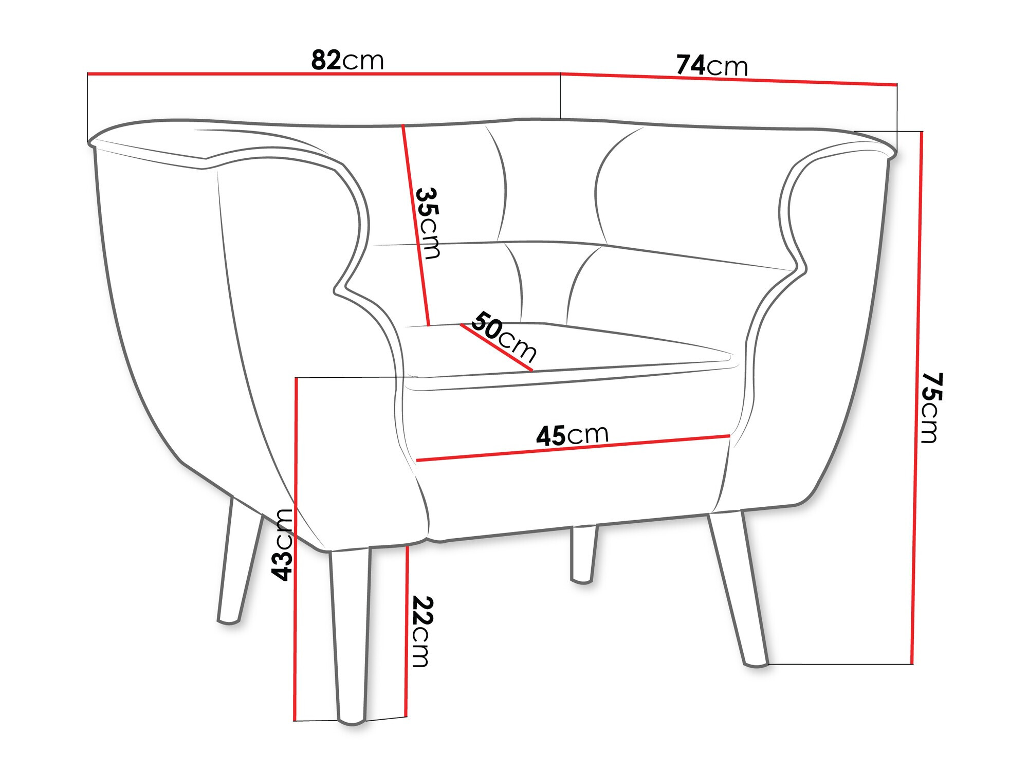 Krēsls Glenview 102 (Kronos 53)