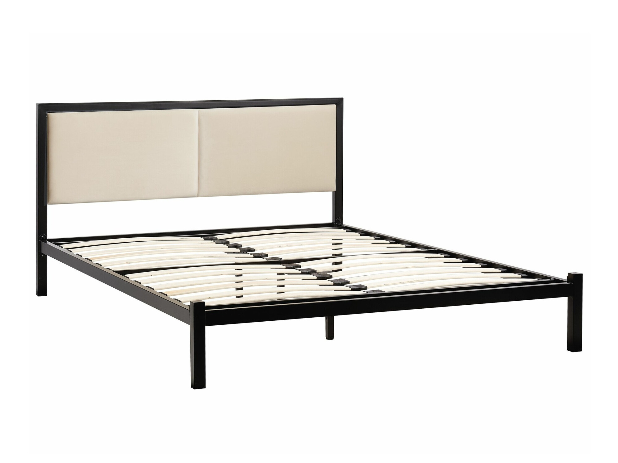 Кровать Berwyn 760 (Чёрный + Бежевый)