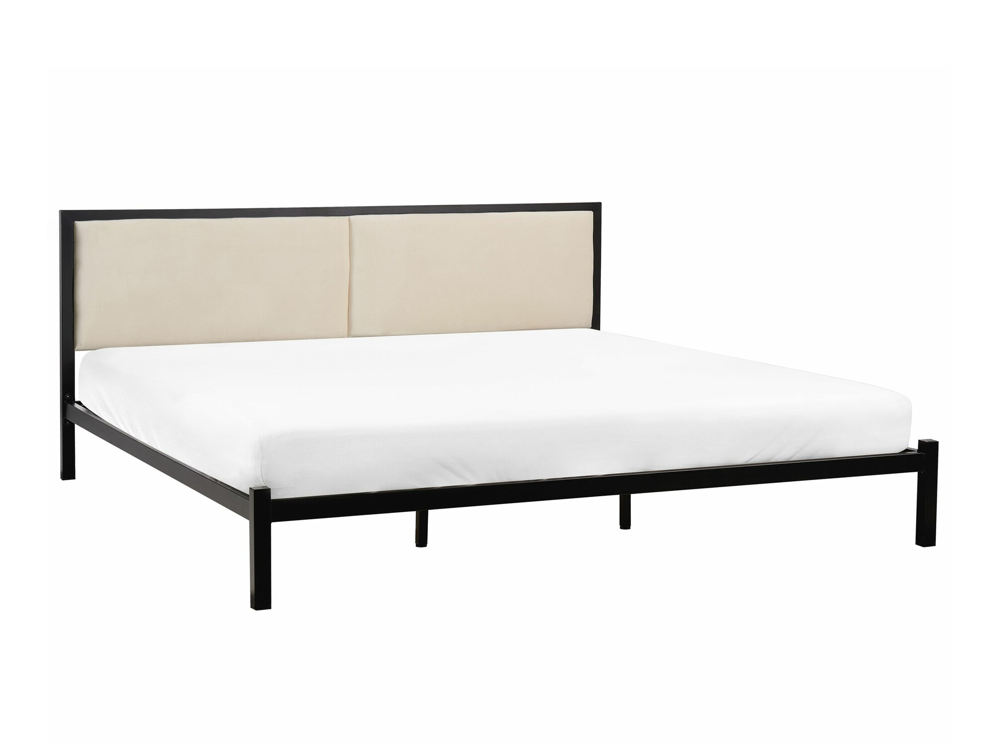 Кровать Berwyn 760 (Чёрный + Бежевый)