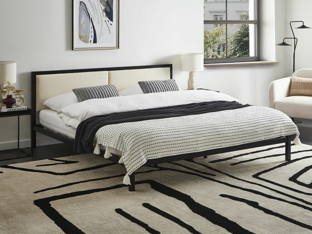 Кровать Berwyn 760 (Чёрный + Бежевый)