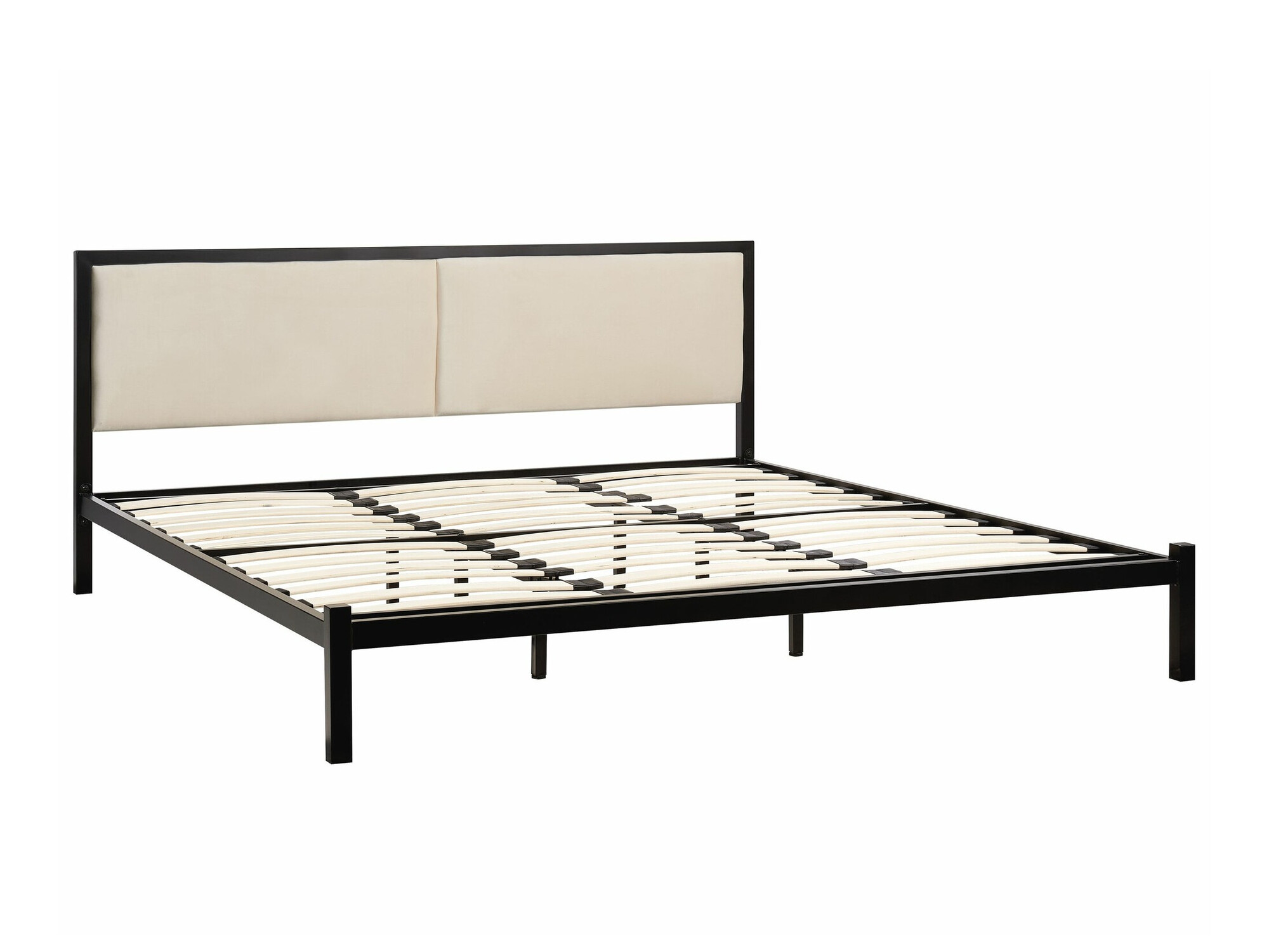 Кровать Berwyn 760 (Чёрный + Бежевый)