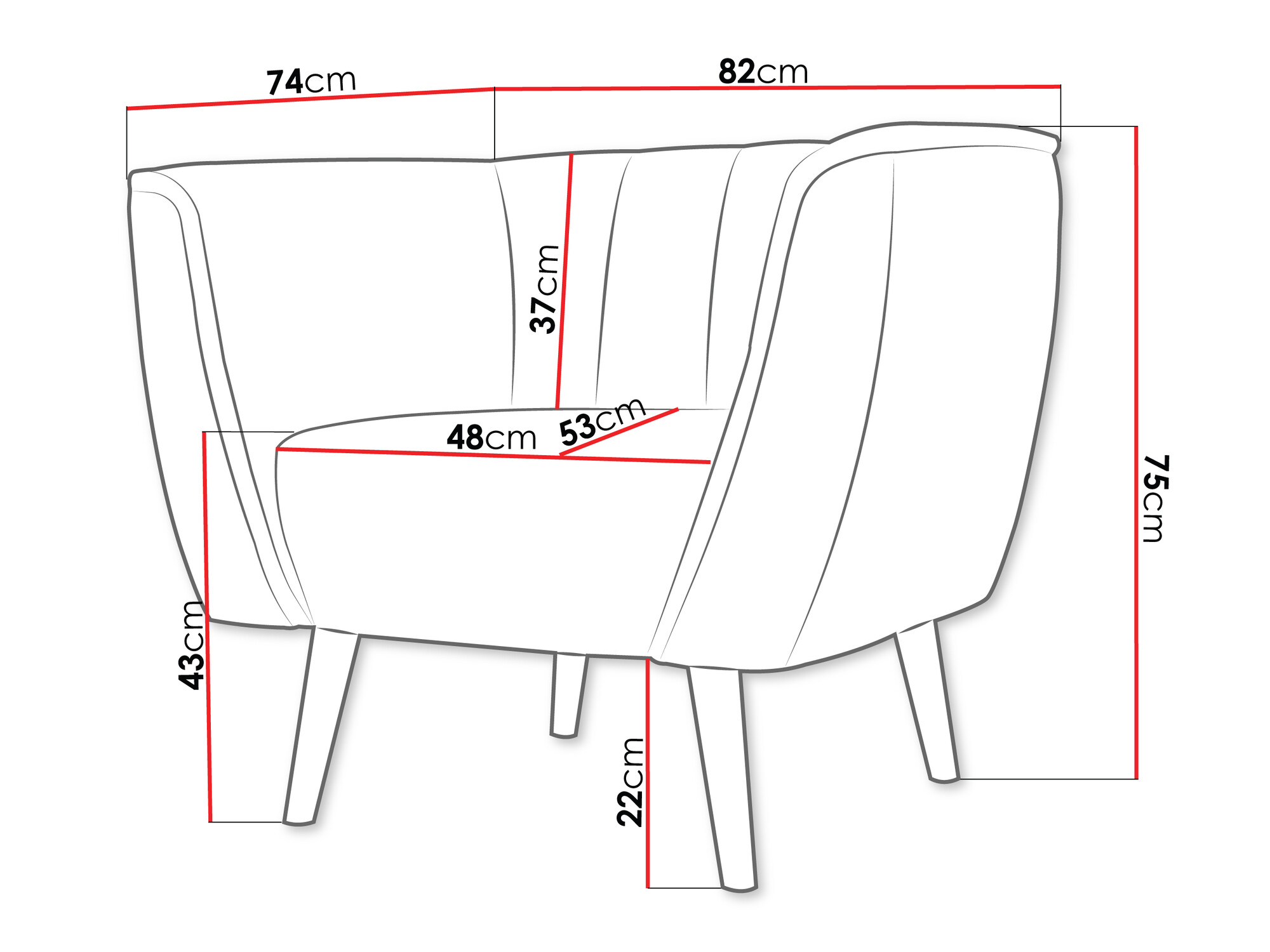 Krēsls Glenview 105 (Kronos 53)