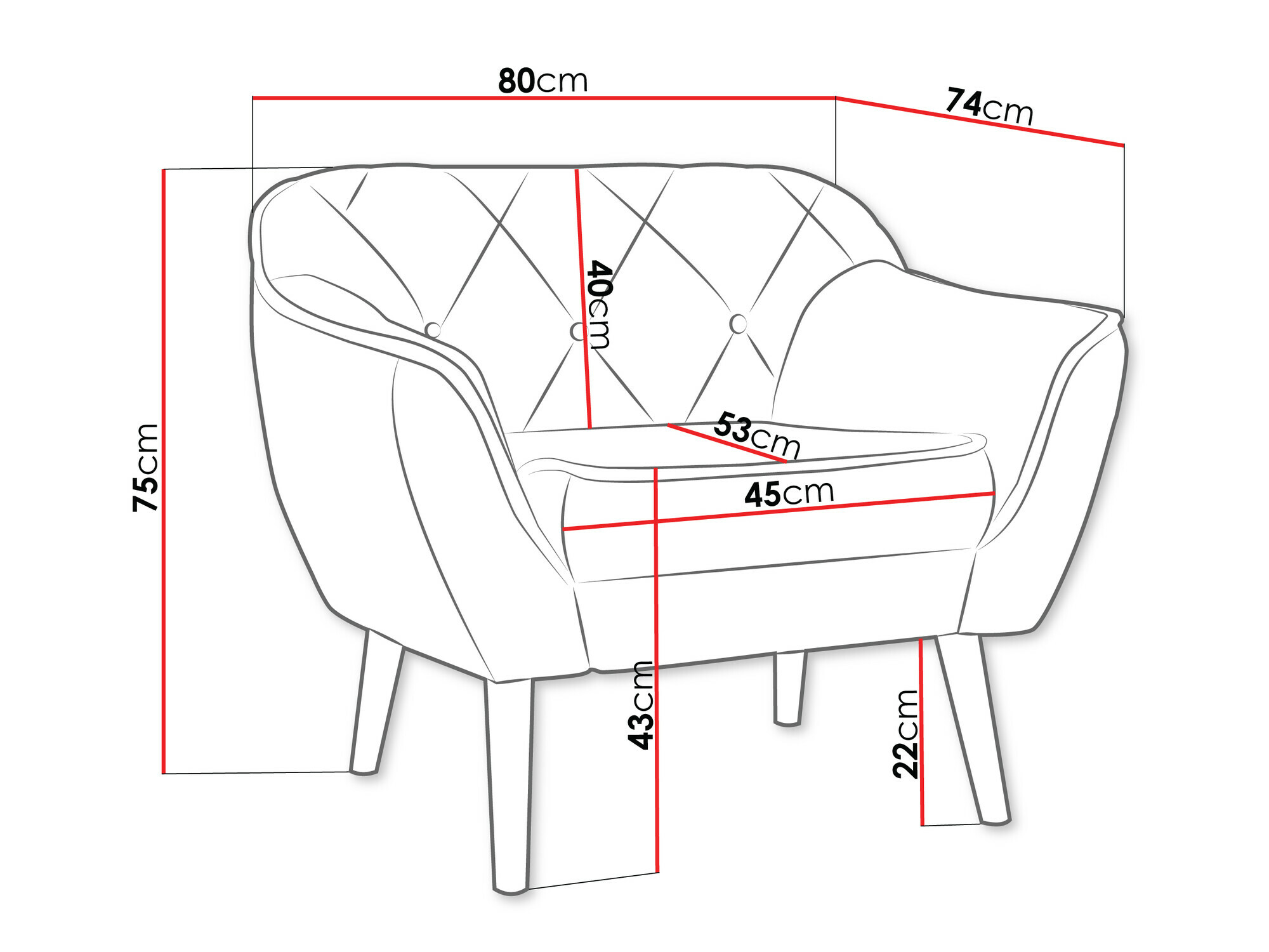 Krēsls Glenview 108 (Kronos 34)