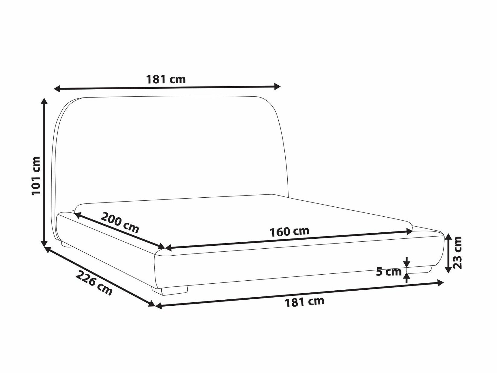Кровать Berwyn 2208