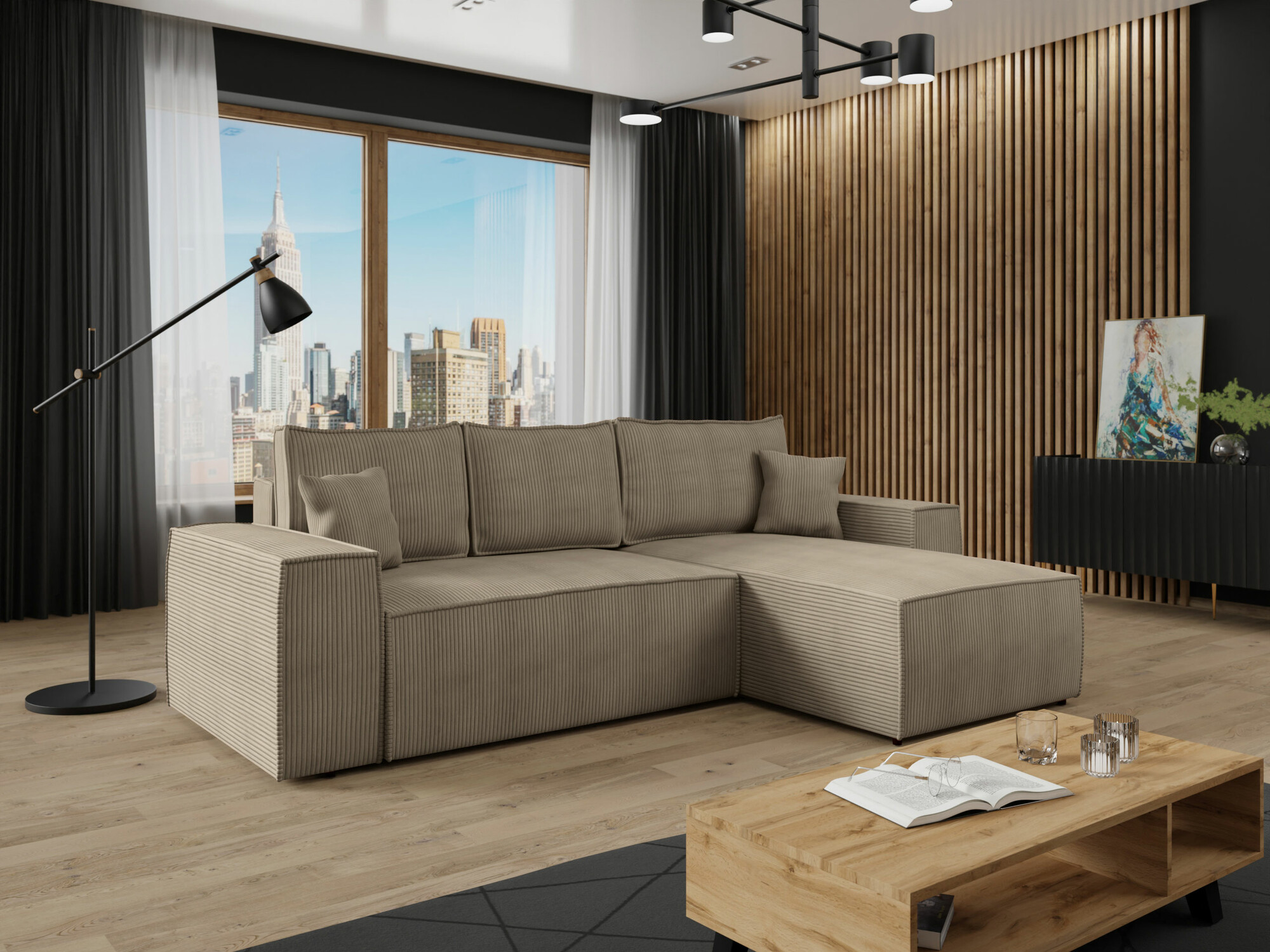 Stūra dīvāns Clovis 108 (Poso 02)