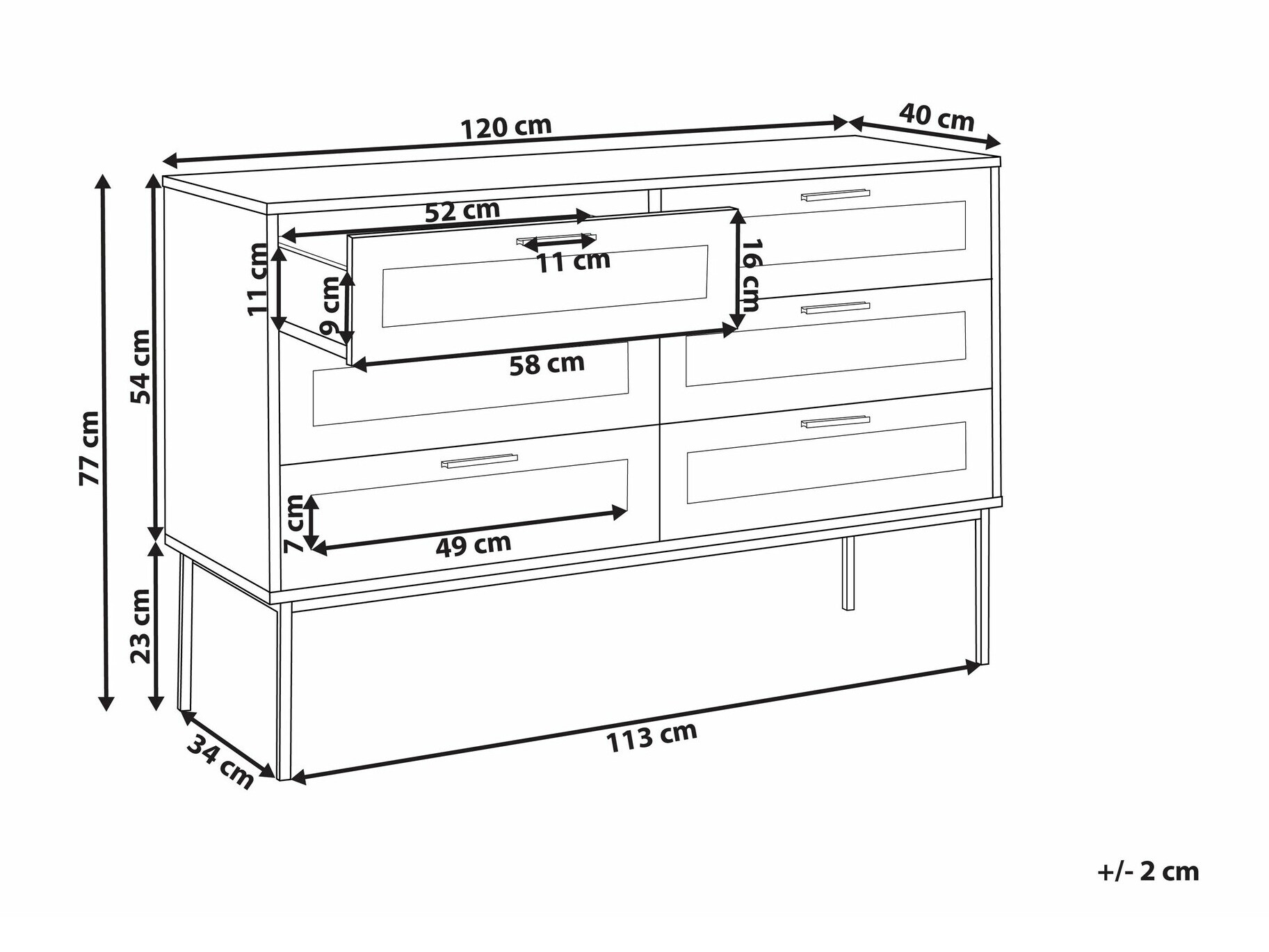 Kомод Levfelu 106