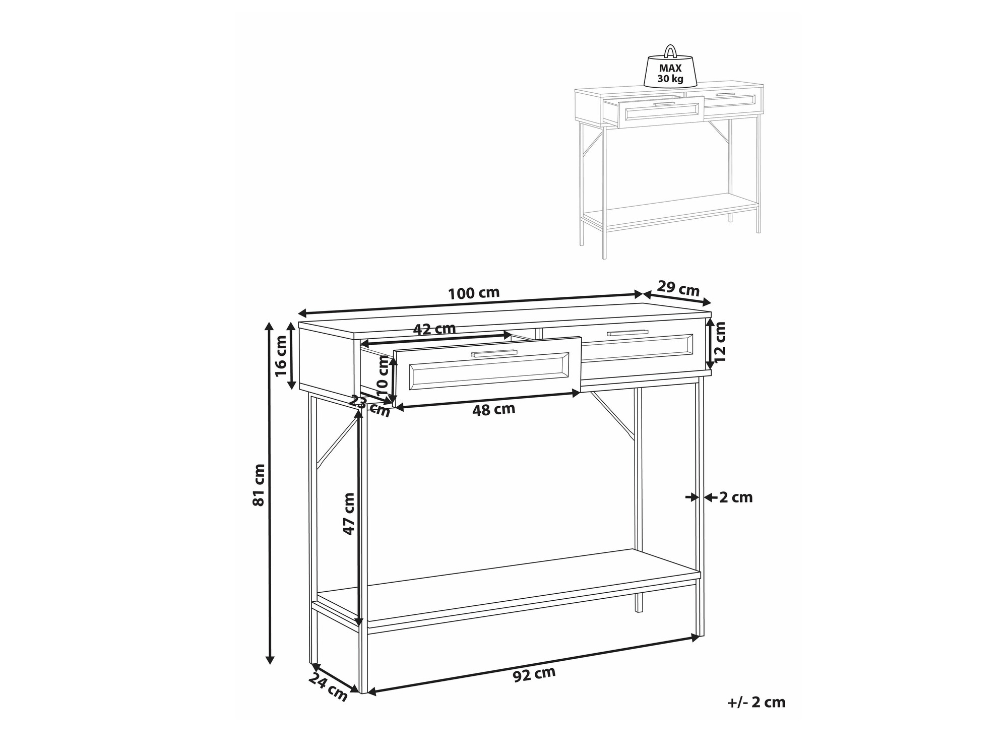 Консоль Levfelu 107