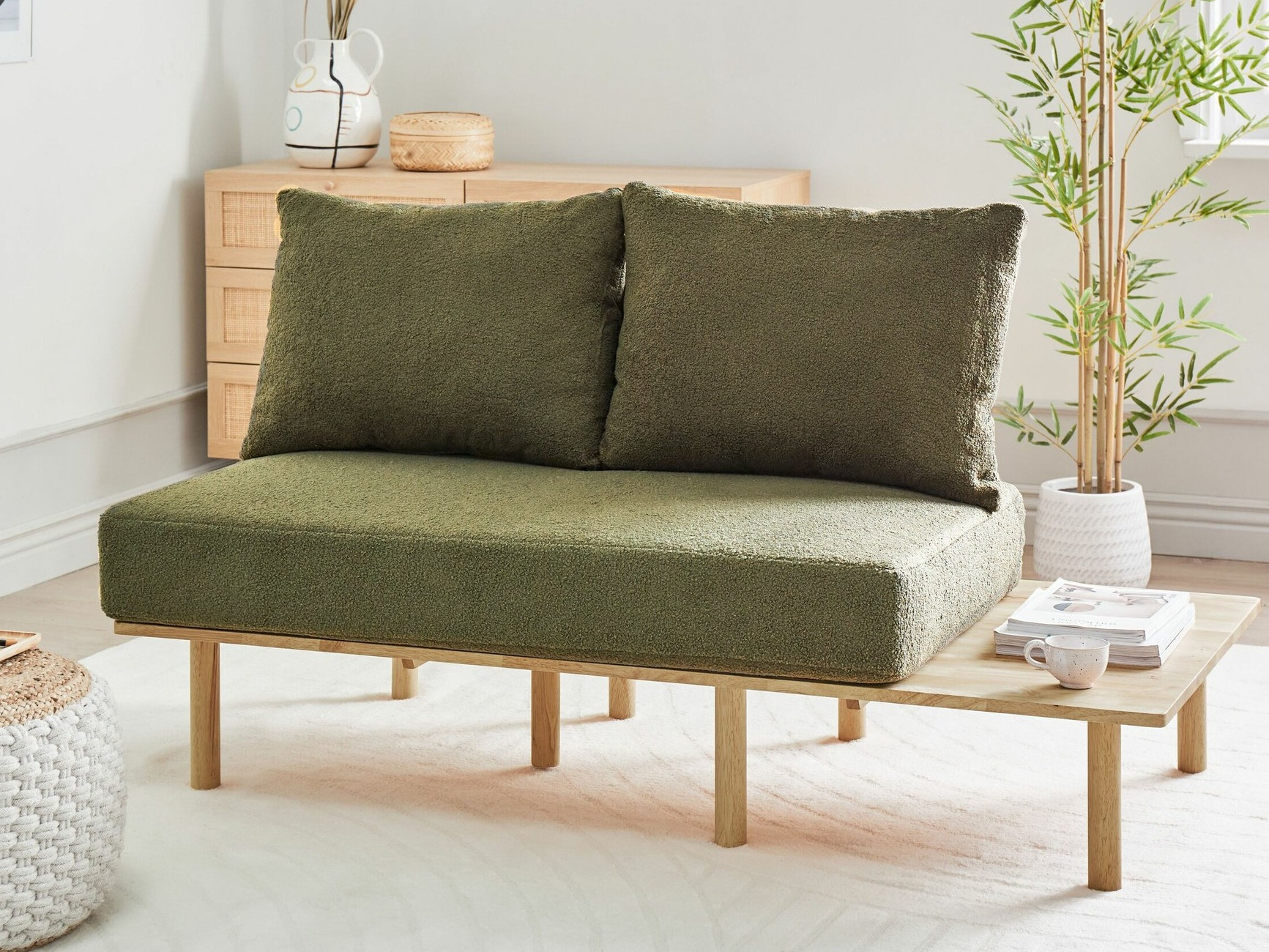 Dīvāns Berwyn 2211 (Tumši zaļš)