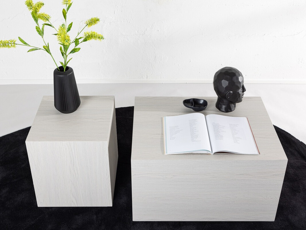 Комплект журнальных столиков Dallas 4539 (Выбеленый дуб)