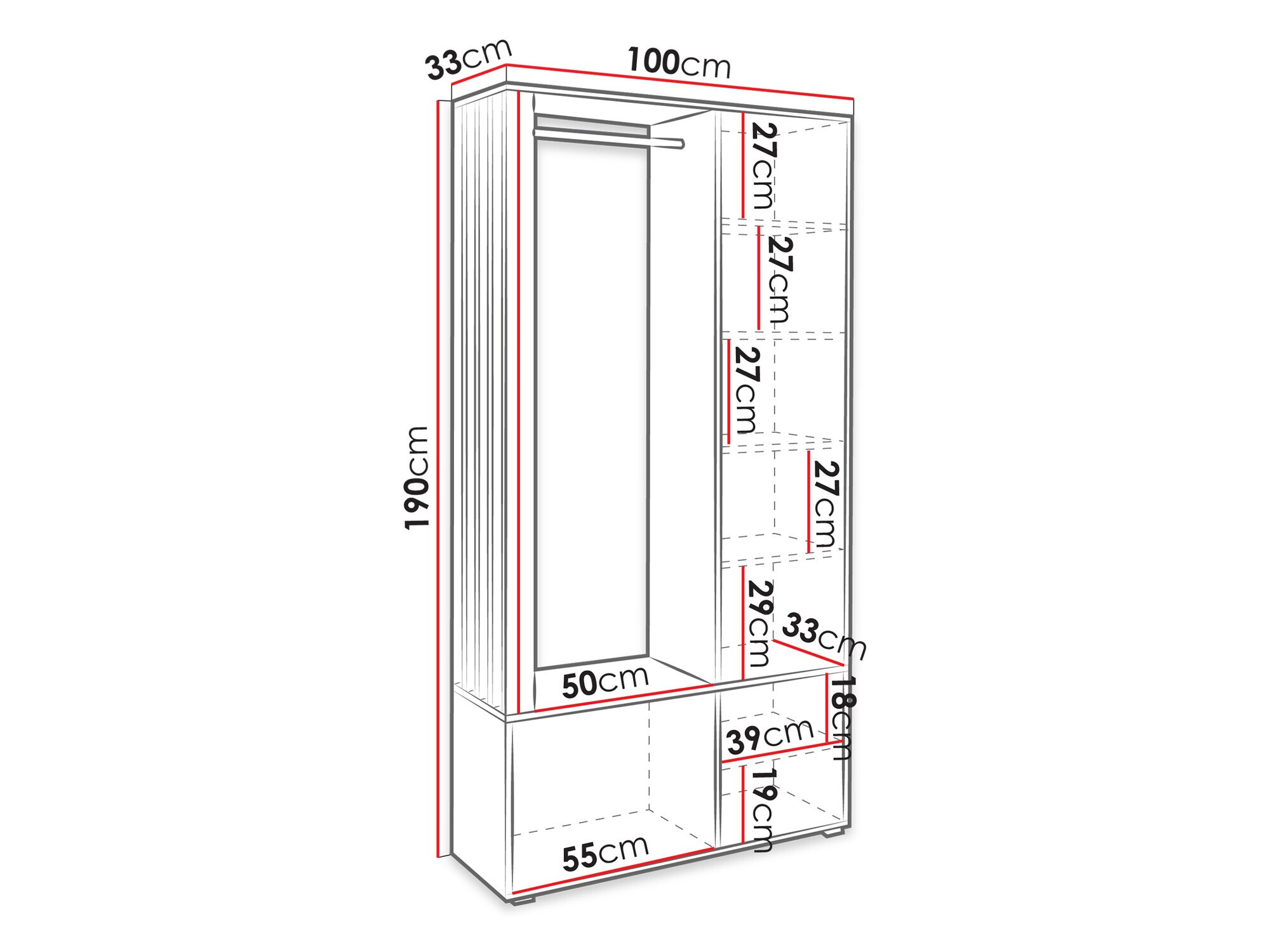 Priekšnama komplekts Stanton 145 (Kašmirs)