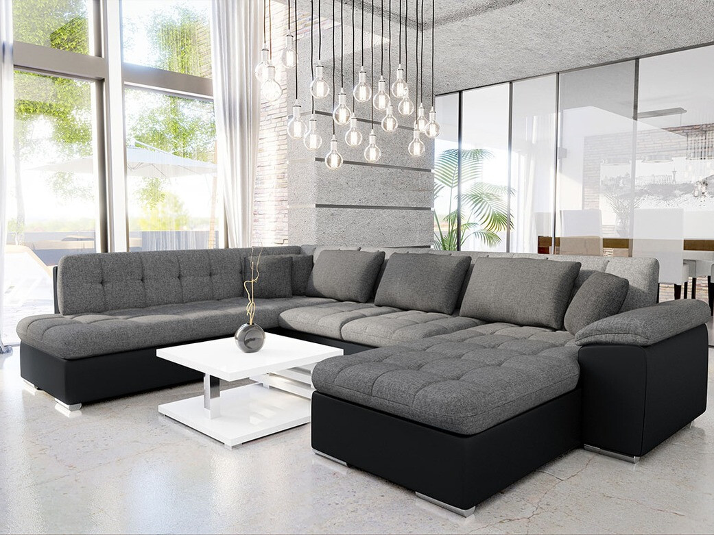 Stūra dīvāns Comfivo Gemma III (Soft 011 + Lux 05 + Lux 06)