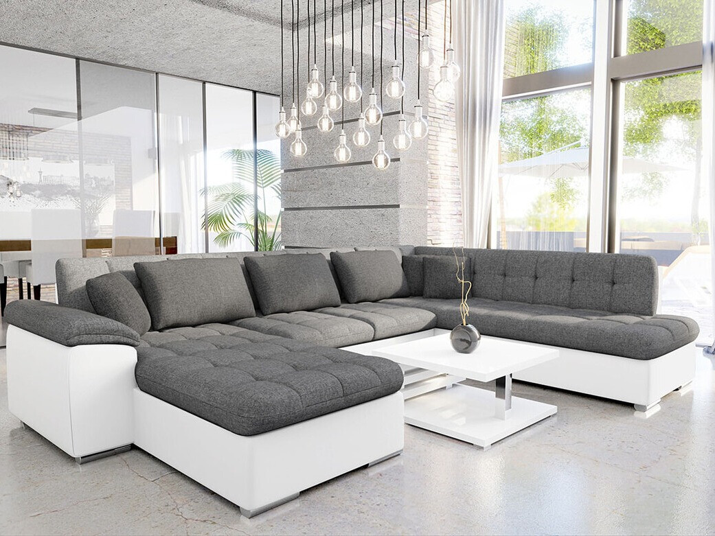 Stūra dīvāns Comfivo Gemma III (Soft 017 + Lux 05 + Lux 06)