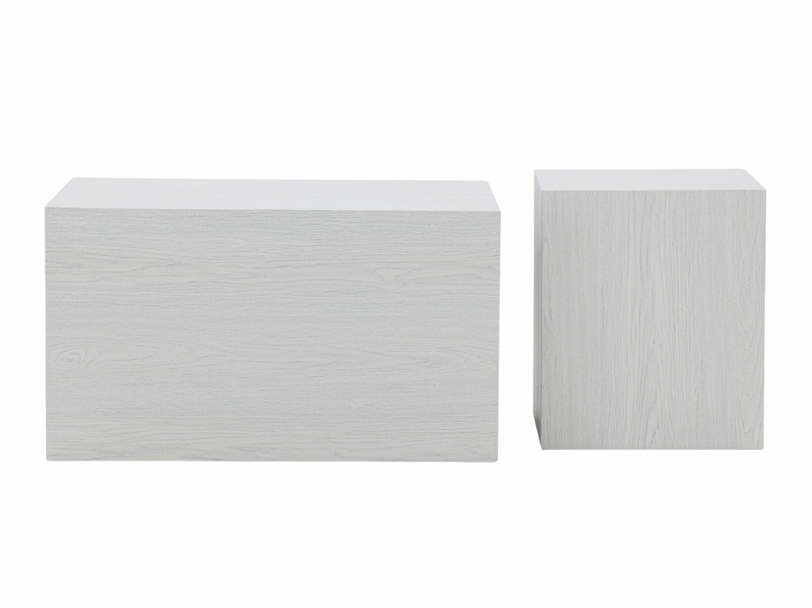 Žurnālu galdiņu komplekts Dallas 4539 (Balināts ozols)