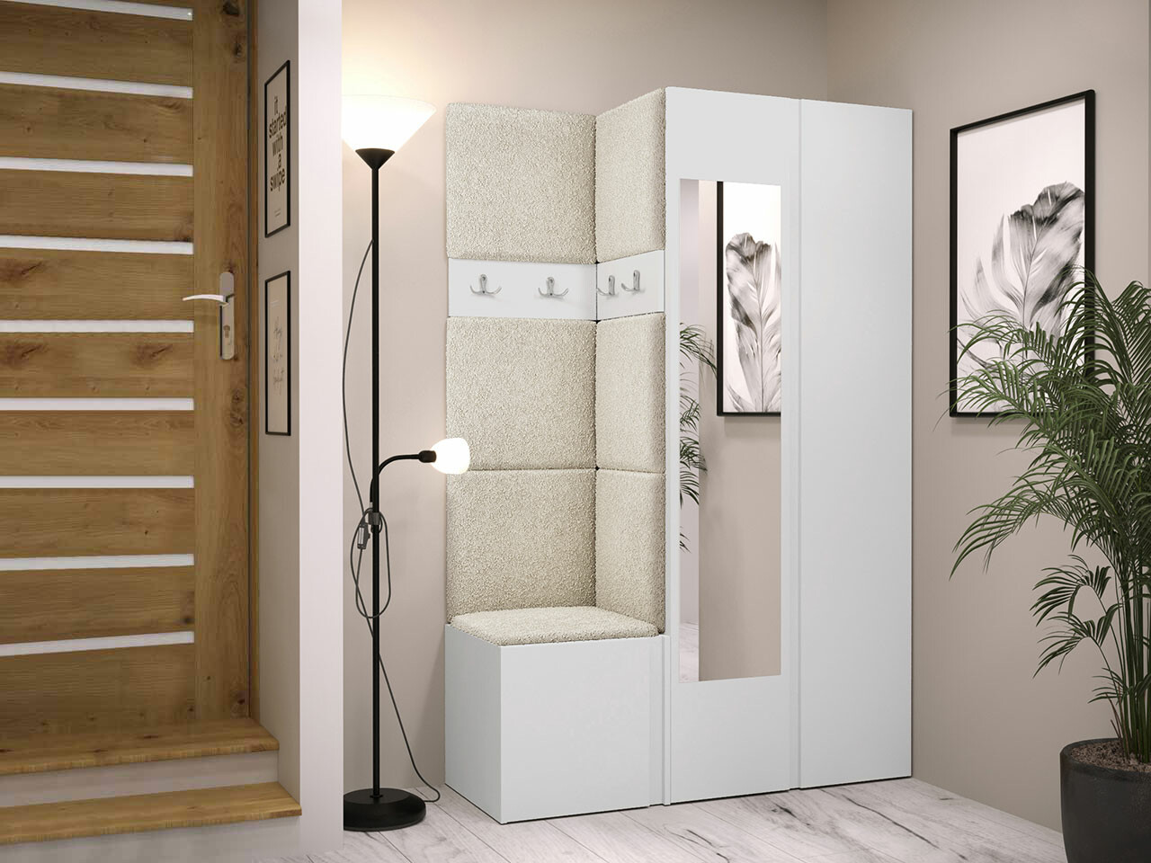 Прихожая Hartford 350 (Белый)