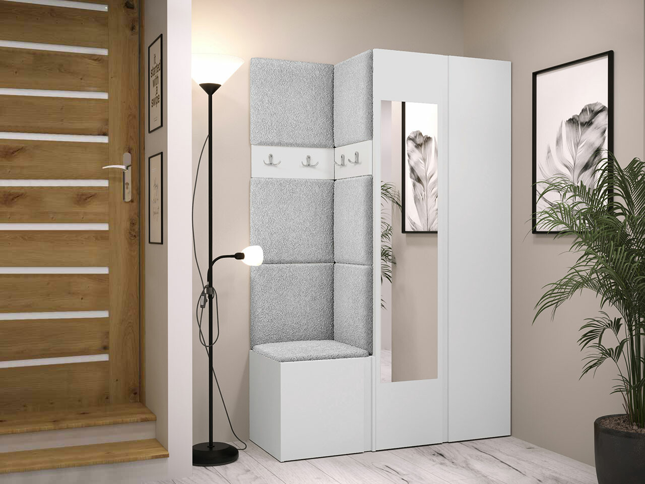 Прихожая Hartford 350 (Белый)