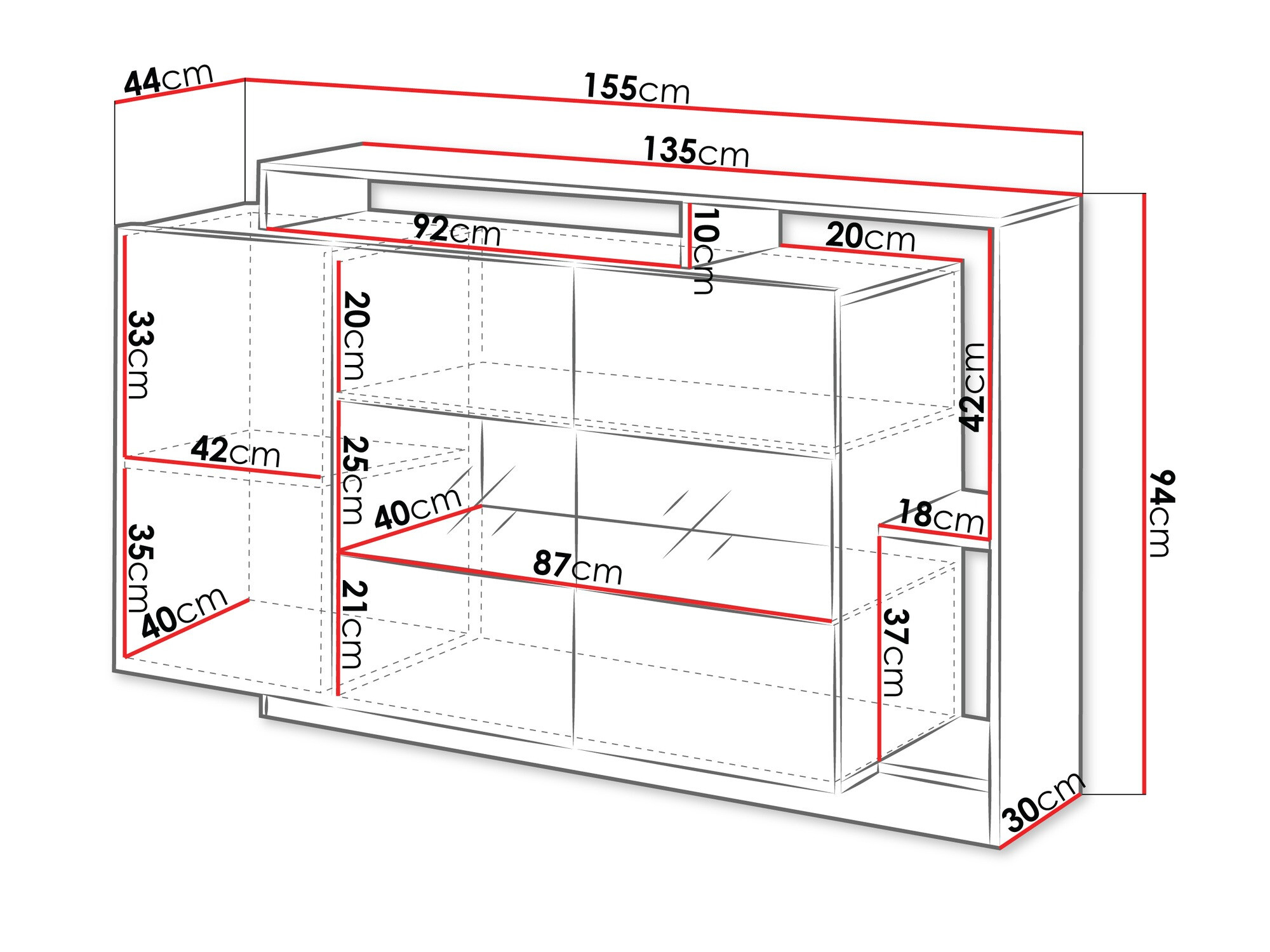 Шкафчик Fivfivi 102