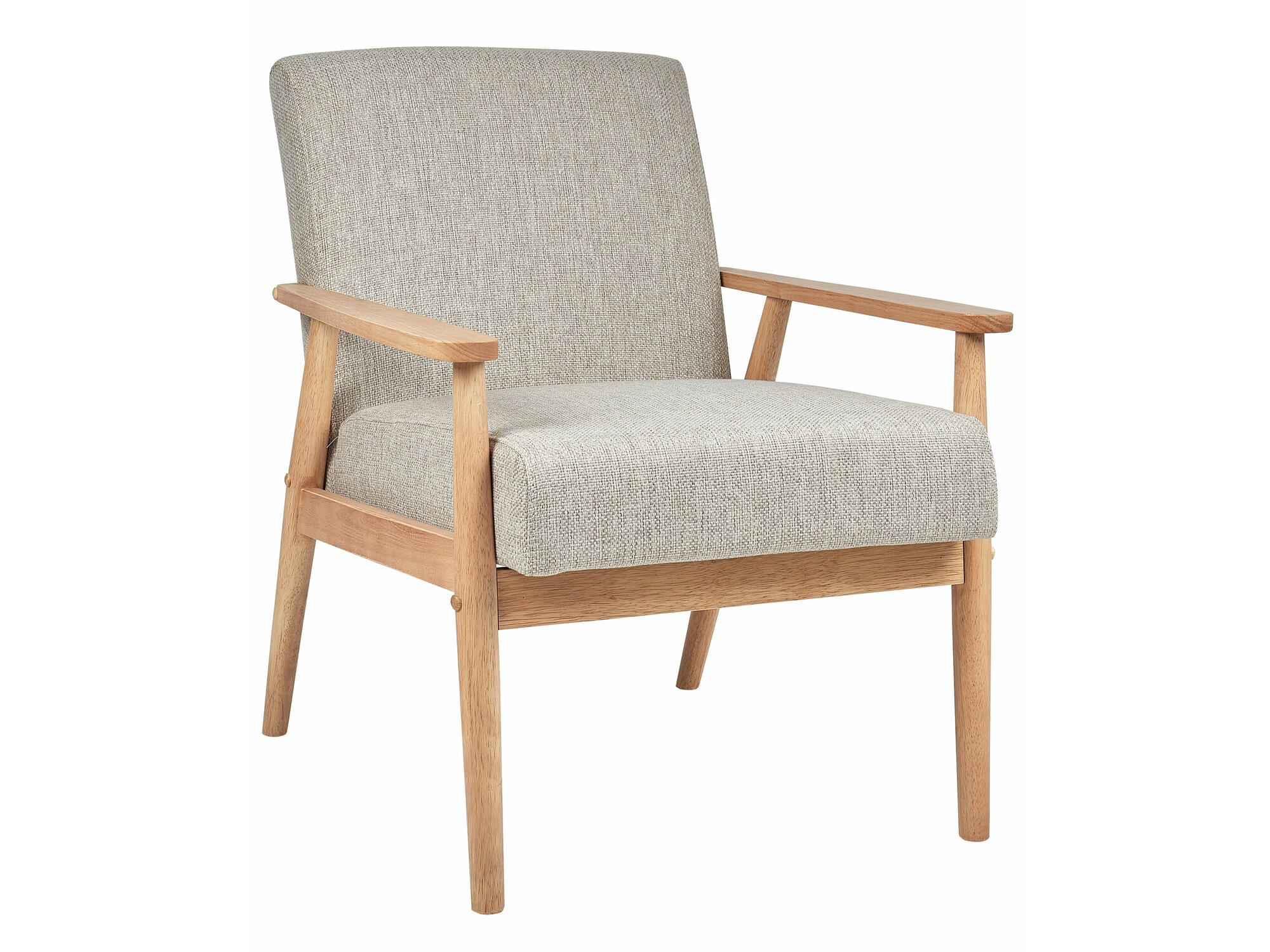 Krēsls Berwyn 2214 (Gaišs koks + Pelēks)