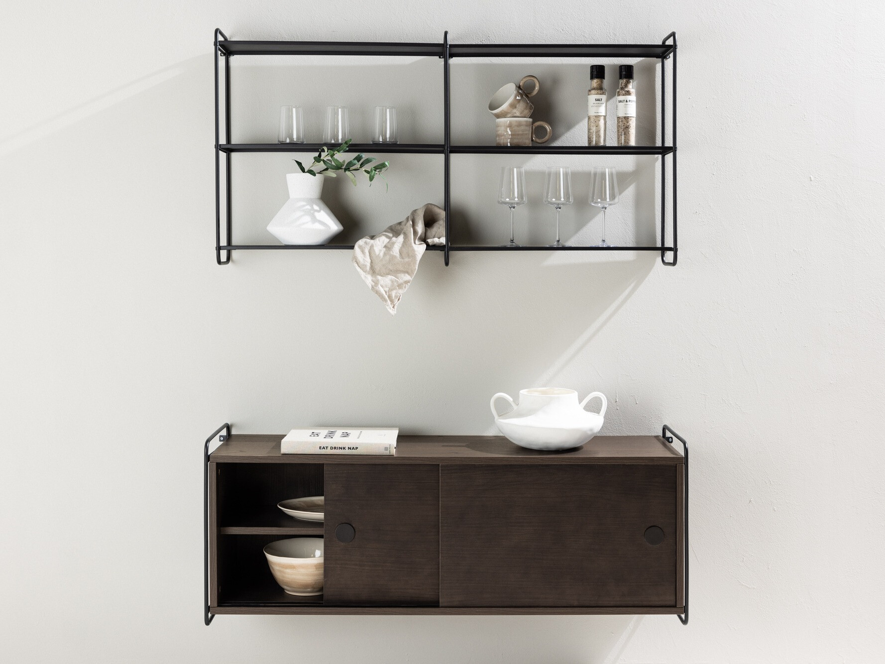 Настенная полка Dallas 4551 (Чёрный)