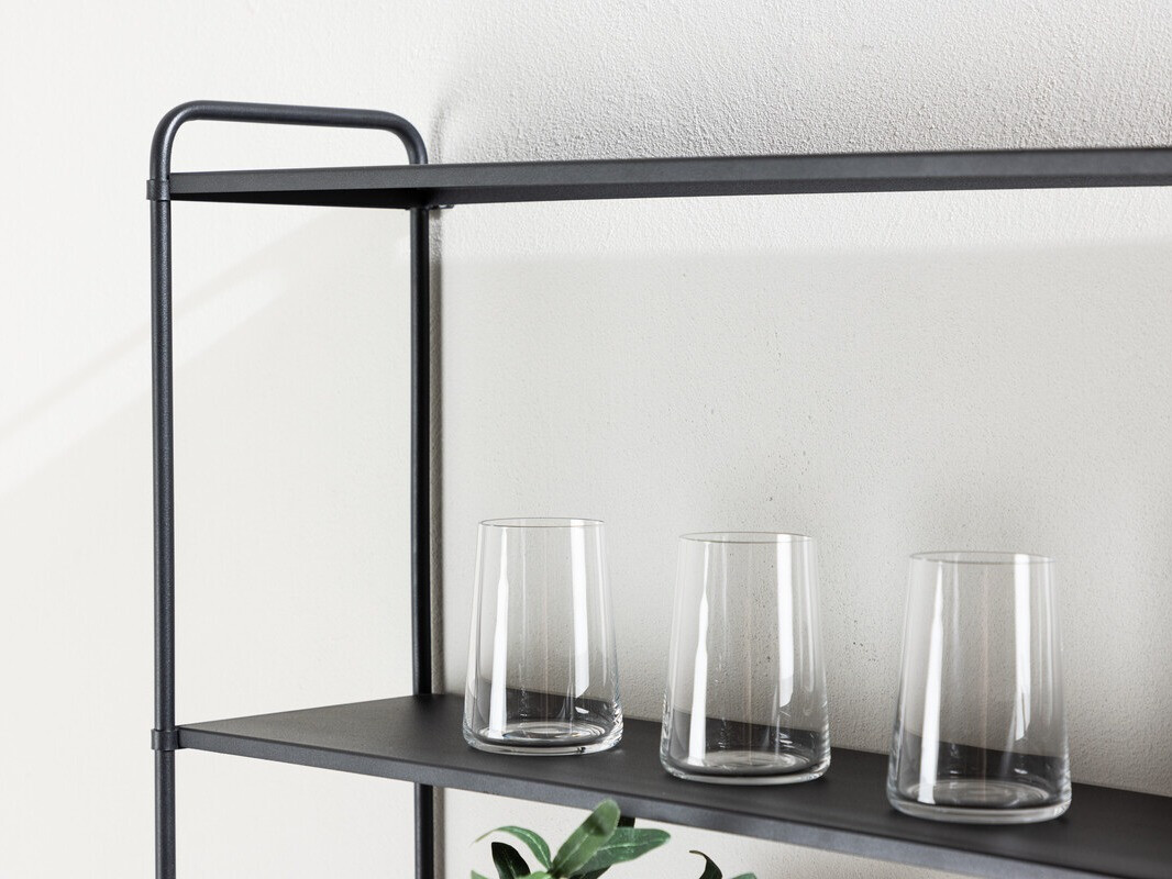 Piekarams plaukts Dallas 4551 (Melns)