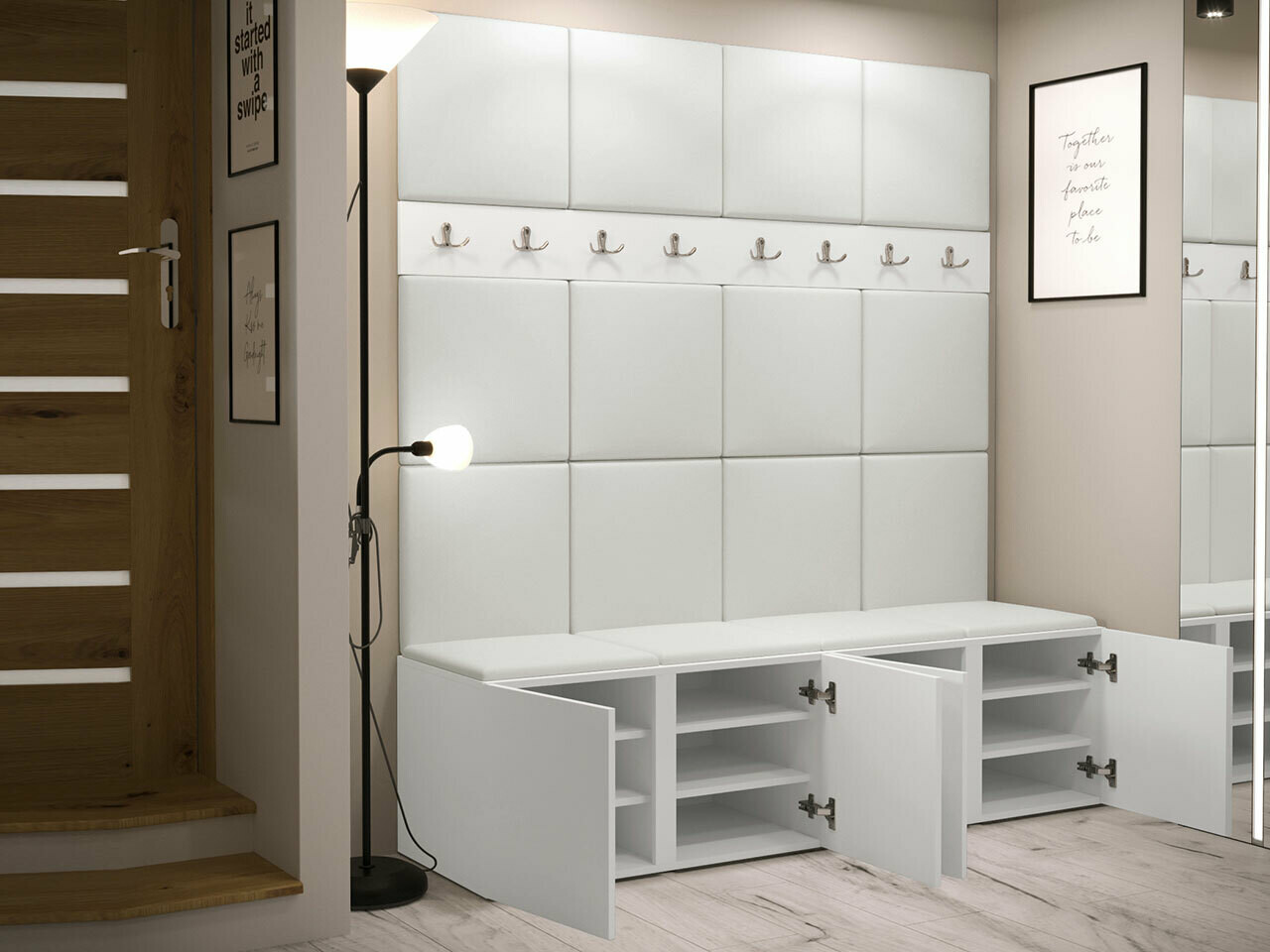 Priekšnama komplekts Hartford 268 (Grafīts)