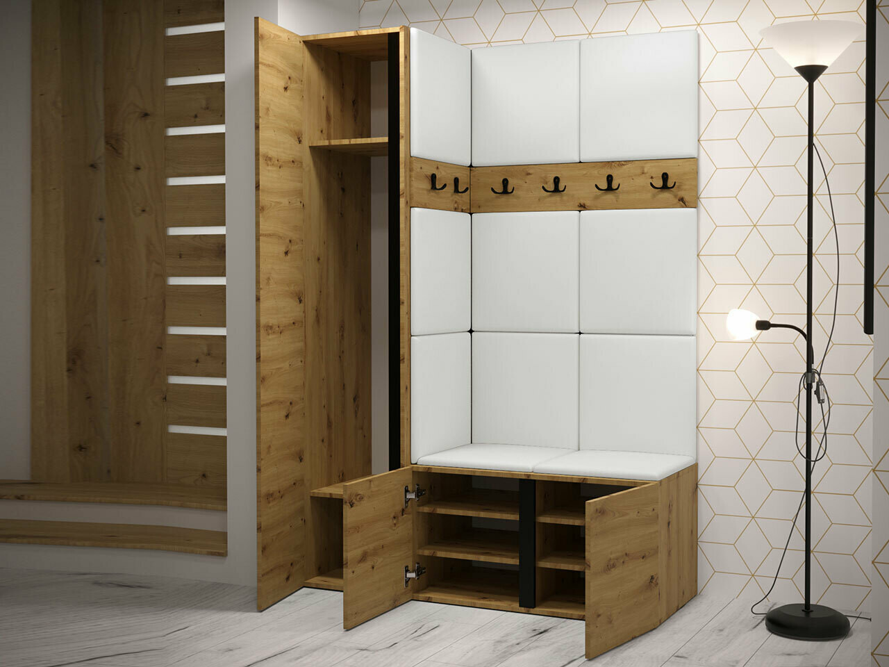 Priekšnama komplekts Hartford 277 (Grafīts)