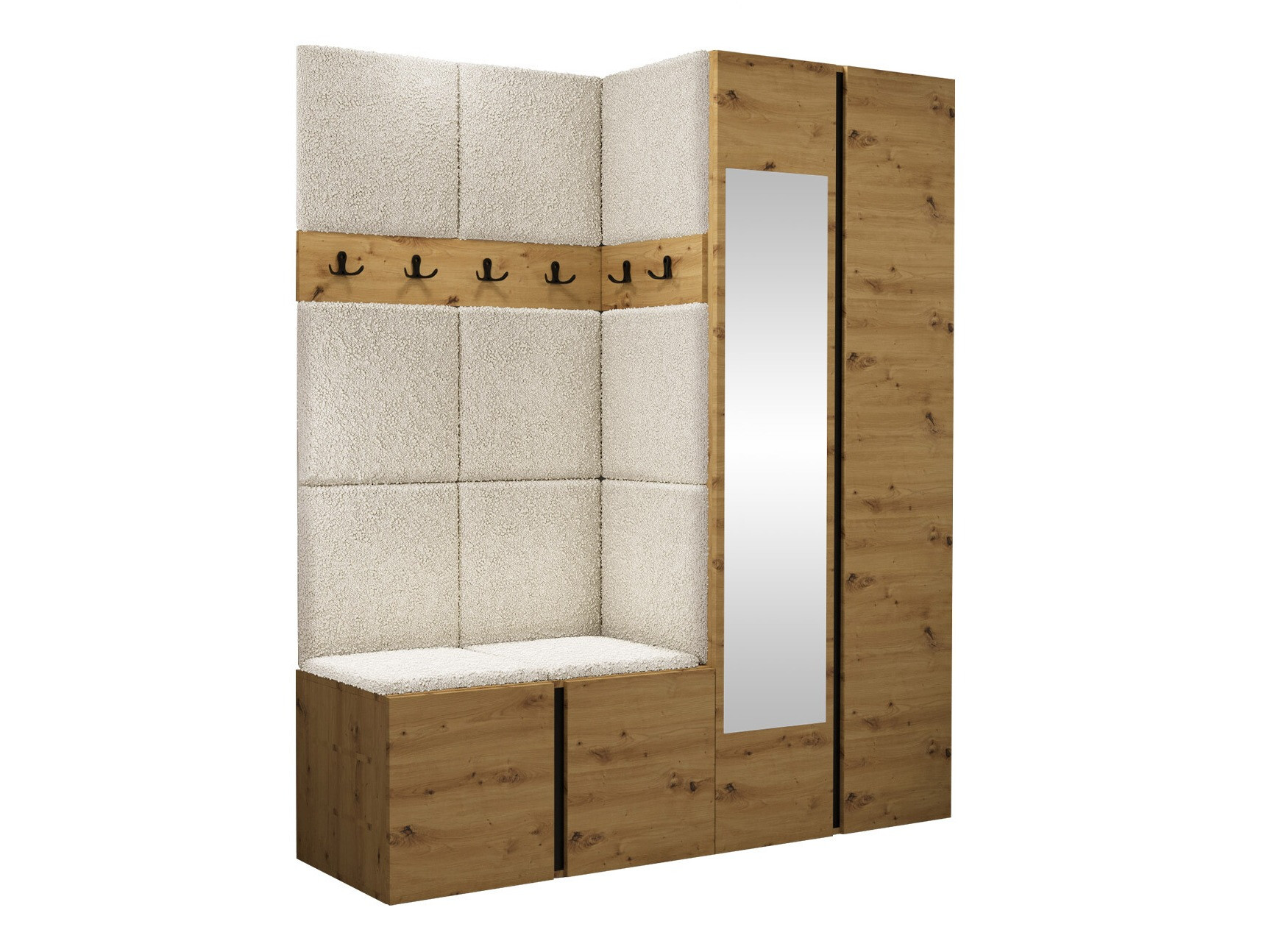 Priekšnama komplekts Hartford 278 (Artisan ozols)