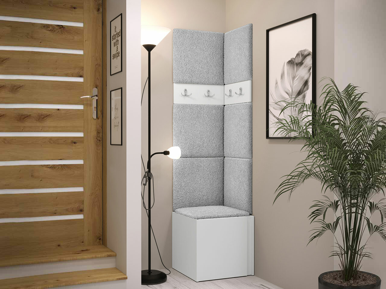 Priekšnama komplekts Hartford 347 (Balts)