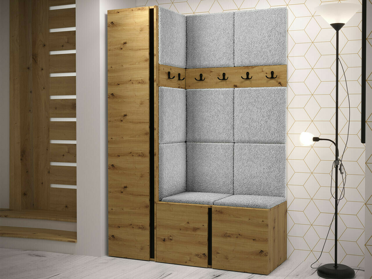 Priekšnama komplekts Hartford 471 (Artisan ozols)