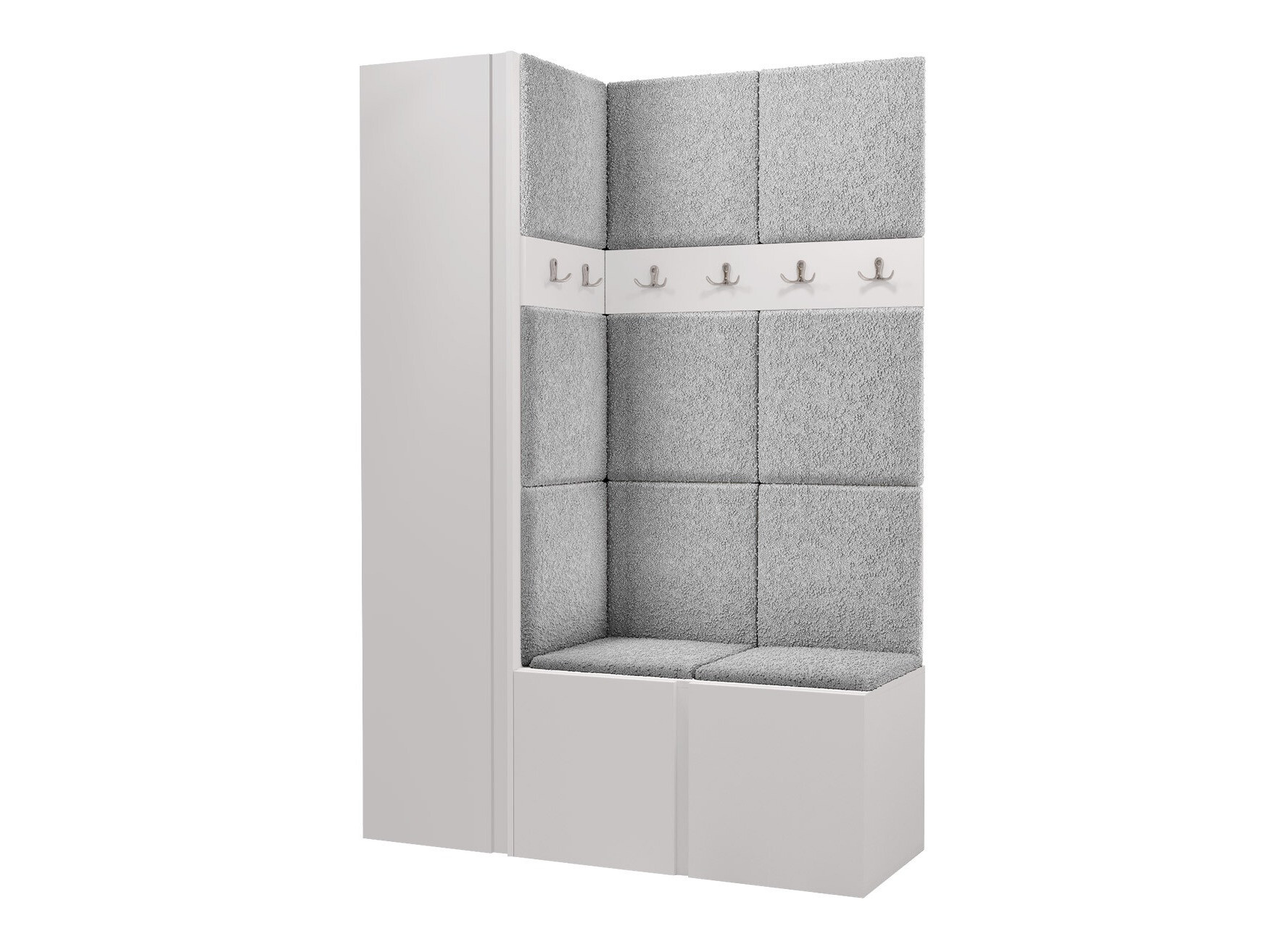 Priekšnama komplekts Pinis IX (Balts)