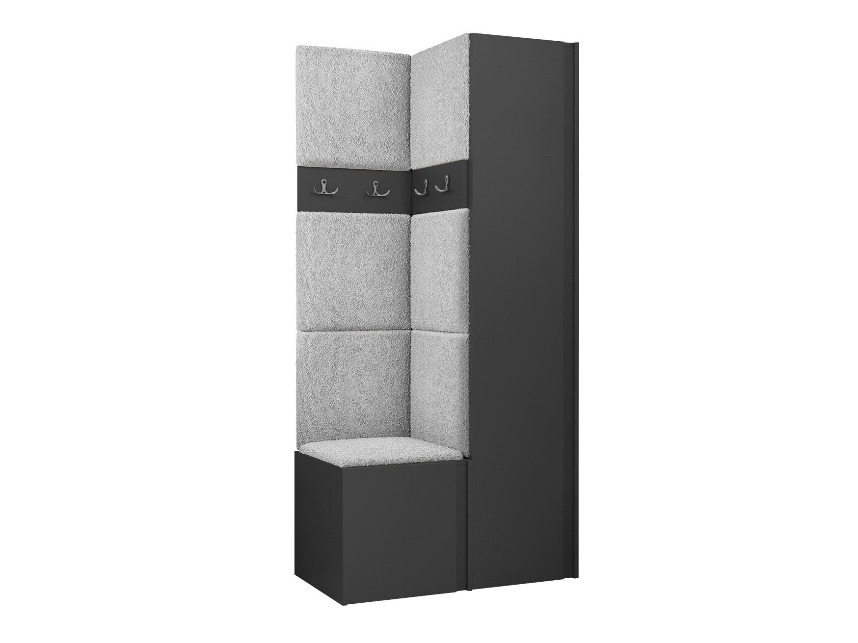 Priekšnama komplekts Pinis XXIV (Grafīts)