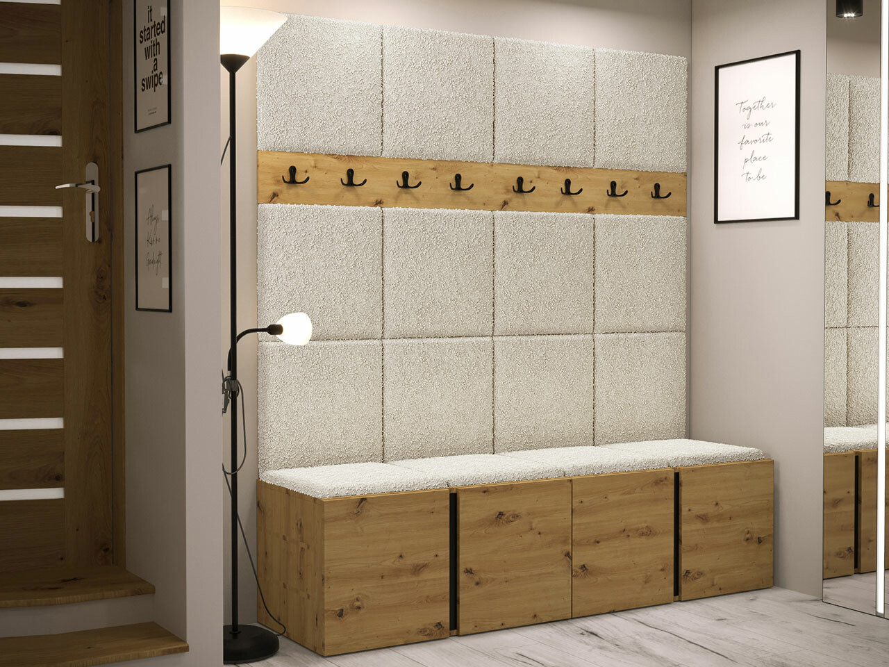 Прихожая Hartford 268 (Artisan дуб)