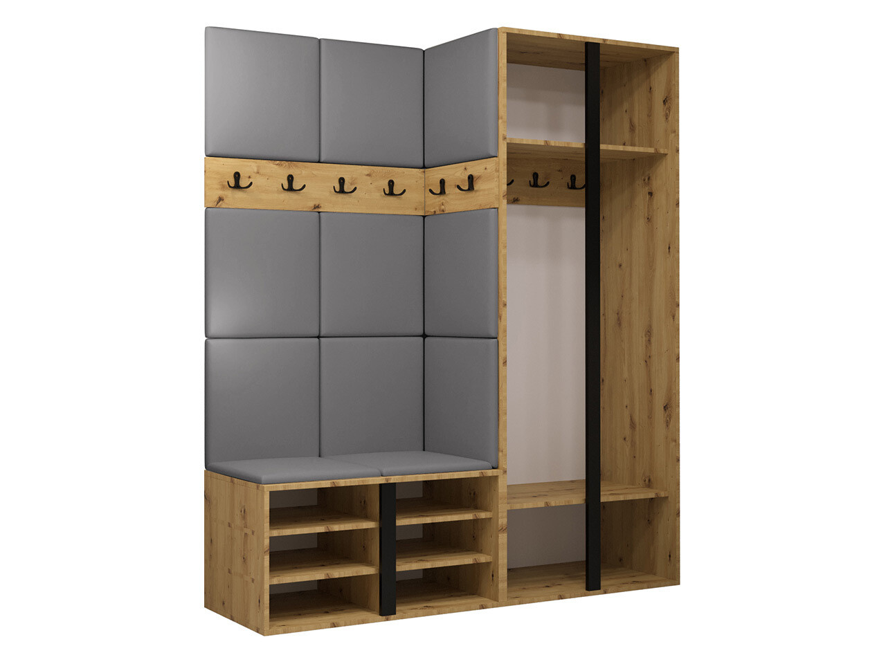 Прихожая Hartford 278 (Графит)