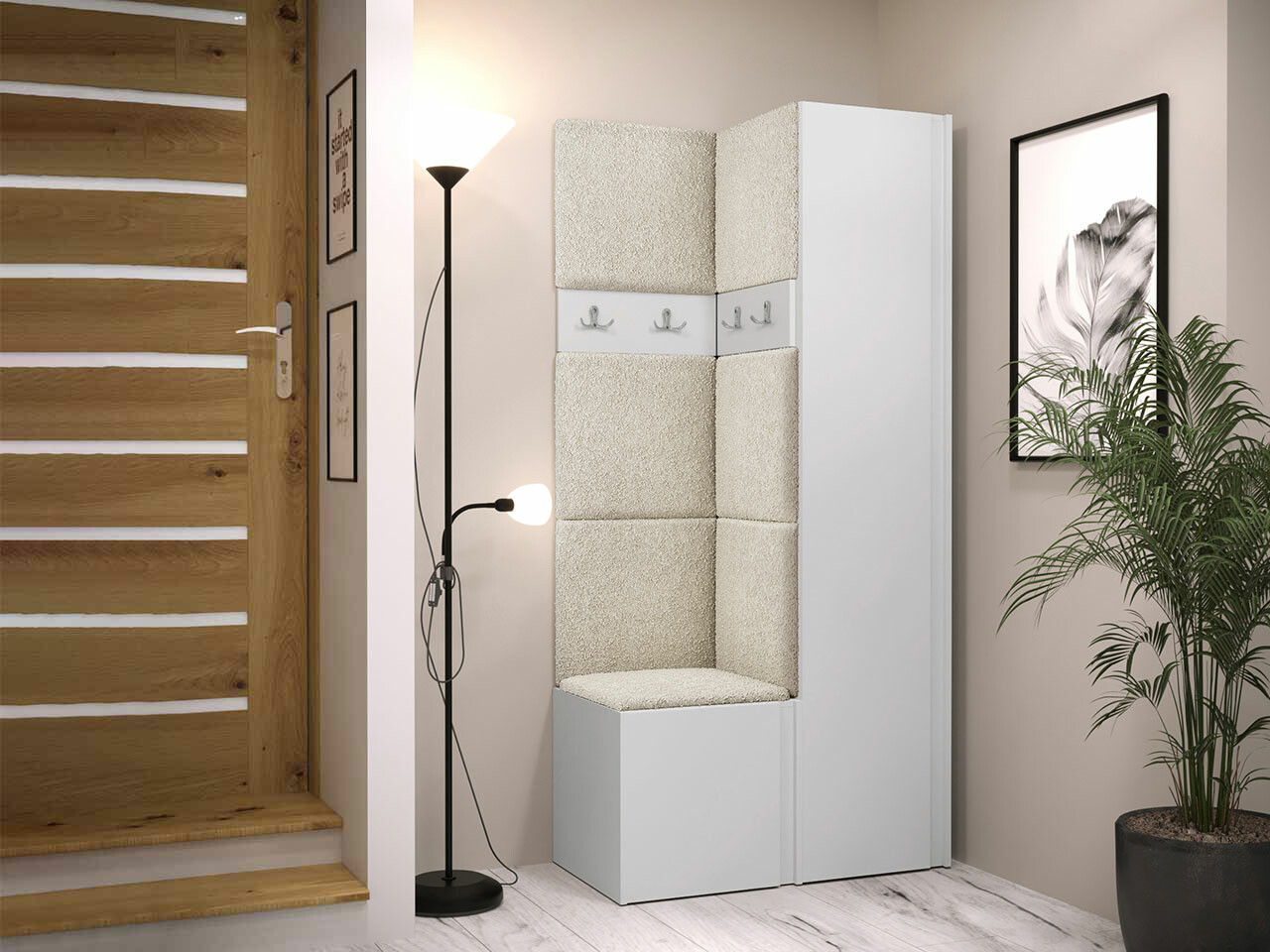 Прихожая Hartford 348 (Белый)