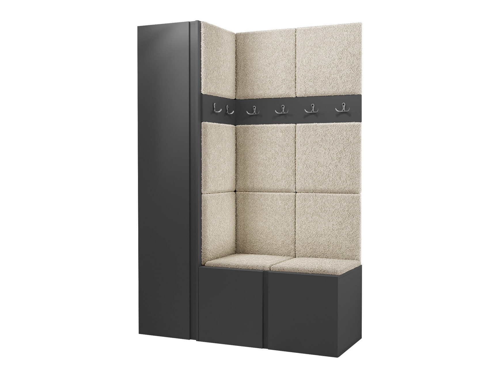 Прихожая Hartford 471 (Графит)