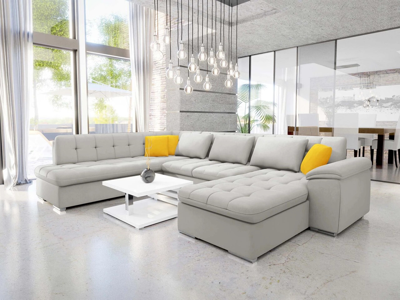 Угловой диван Comfivo 170 (Venus Velvet 2921 + Venus Velvet 2916)