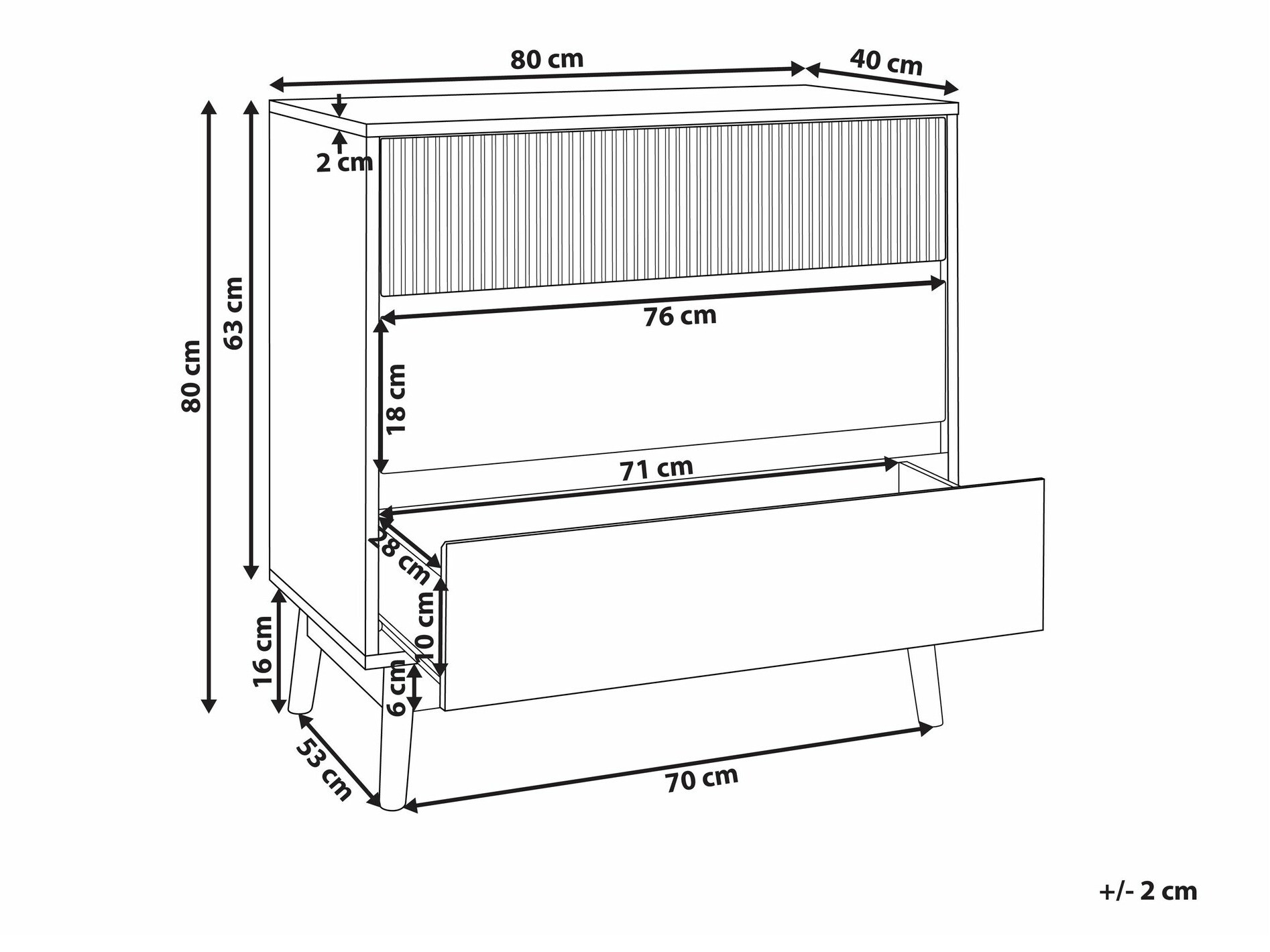 Kомод Berwyn 2217