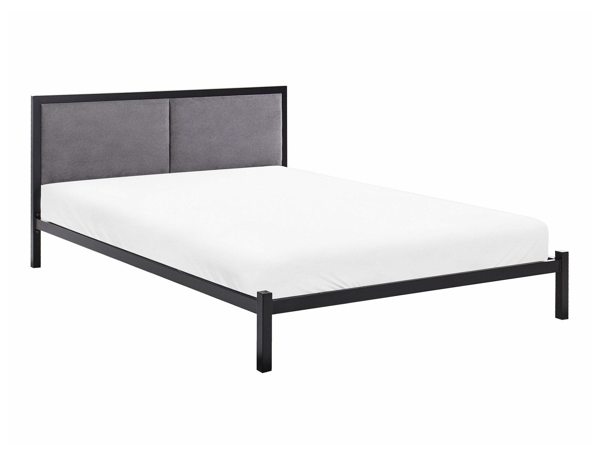 Кровать Berwyn 760 (Чёрный + Серый)