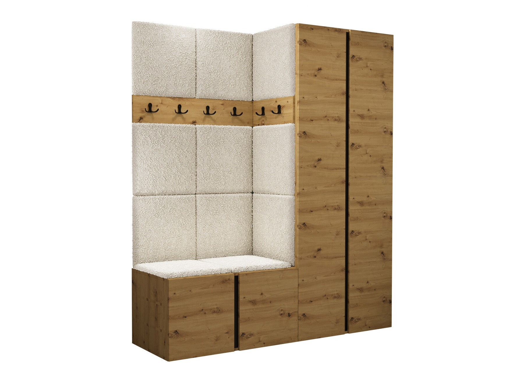 Priekšnama komplekts Hartford 266 (Artisan ozols)