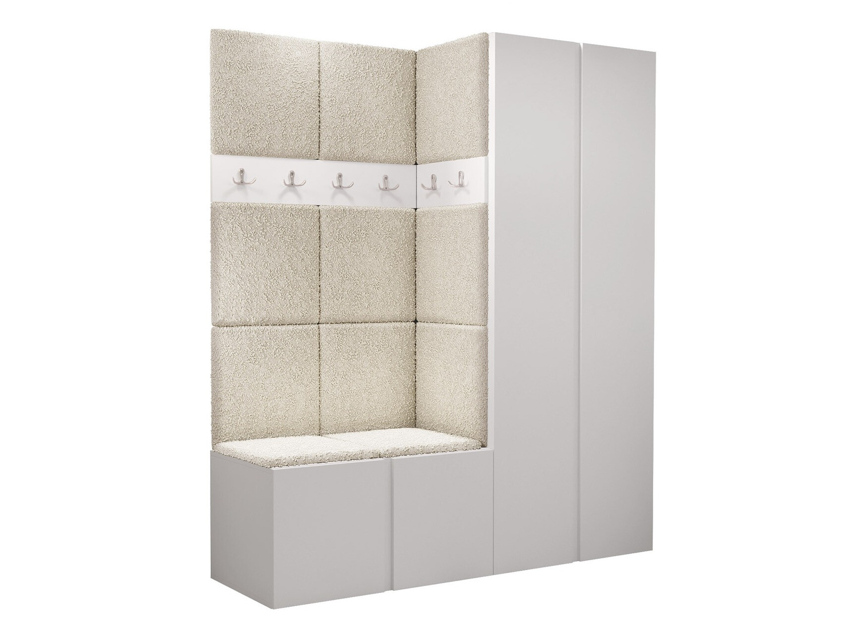 Priekšnama komplekts Hartford 266 (Balts)