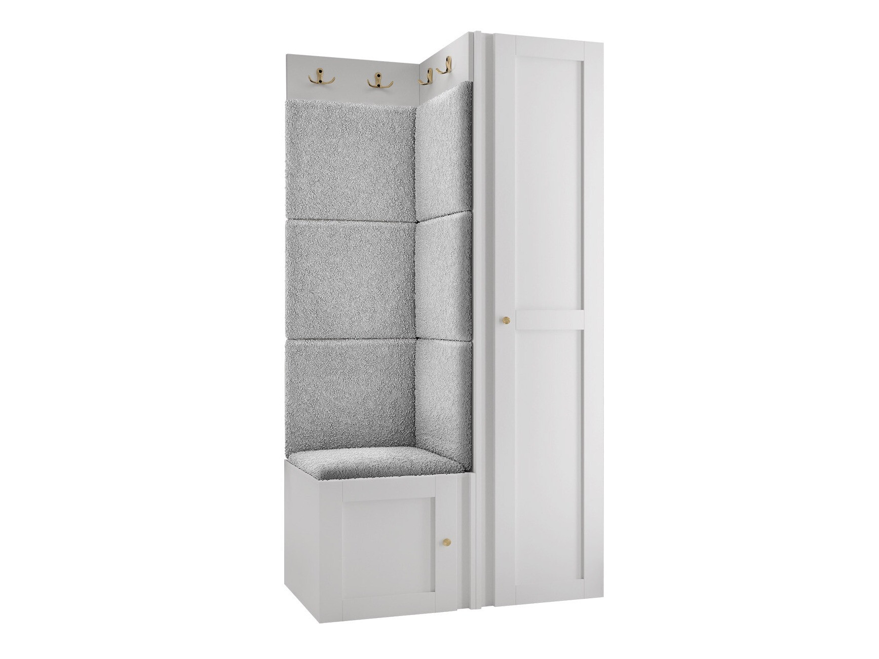 Priekšnama komplekts Hartford 381 (Balts)